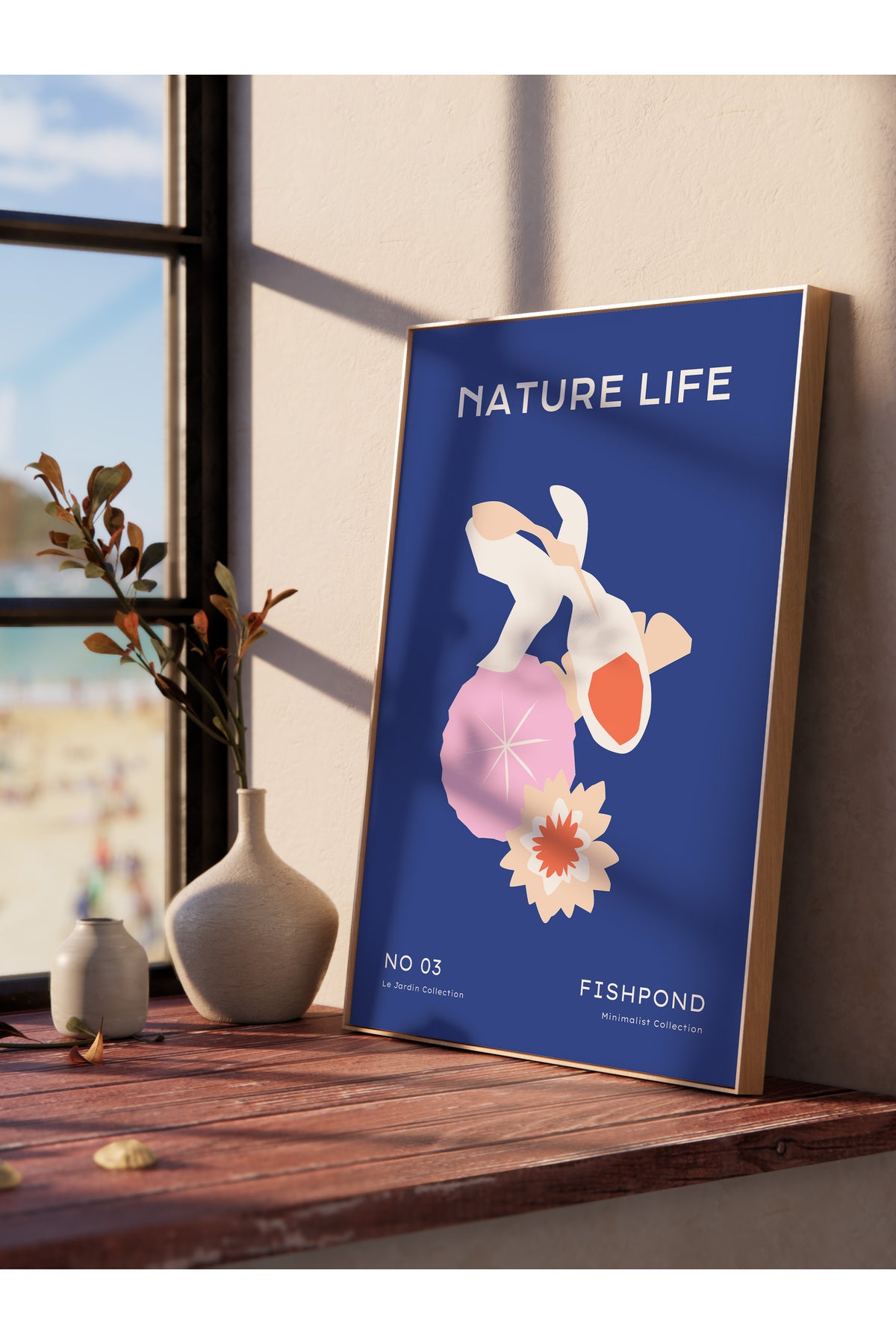 Estetik Duvar Posteri - Estetik Çizim Çerçevesiz Poster - Yatak Odası, Salon, Mutfak Duvar Dekoru