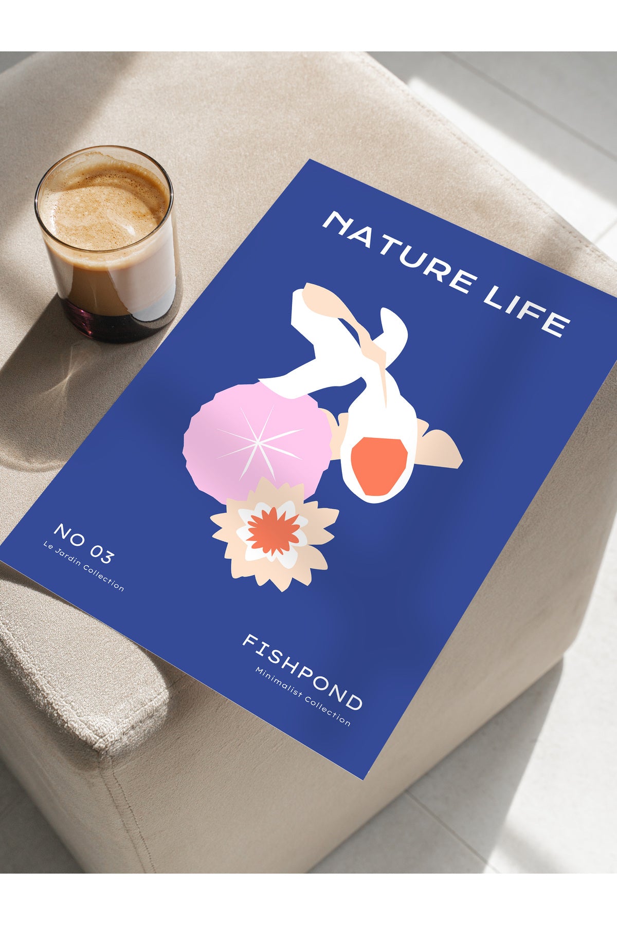 Estetik Duvar Posteri - Estetik Çizim Çerçevesiz Poster - Yatak Odası, Salon, Mutfak Duvar Dekoru