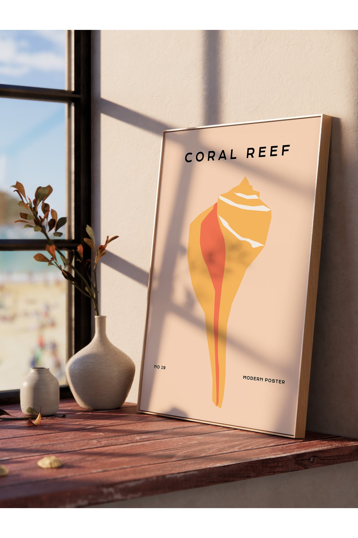 Estetik Duvar Posteri - Estetik Çizim Çerçevesiz Poster - Yatak Odası, Salon, Mutfak Duvar Dekoru