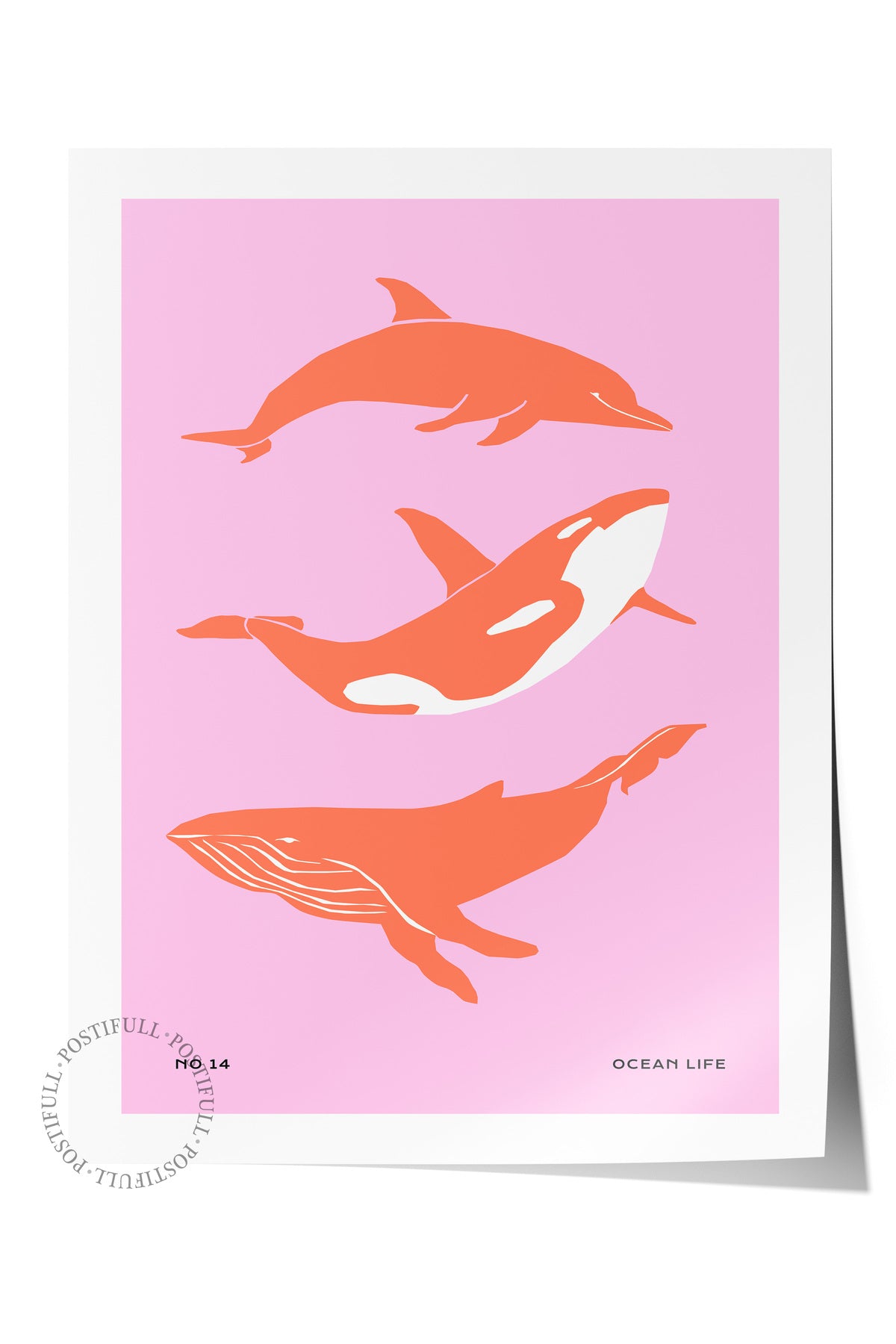 Estetik Duvar Posteri - Estetik Çizim Çerçevesiz Poster - Yatak Odası, Salon, Mutfak Duvar Dekoru