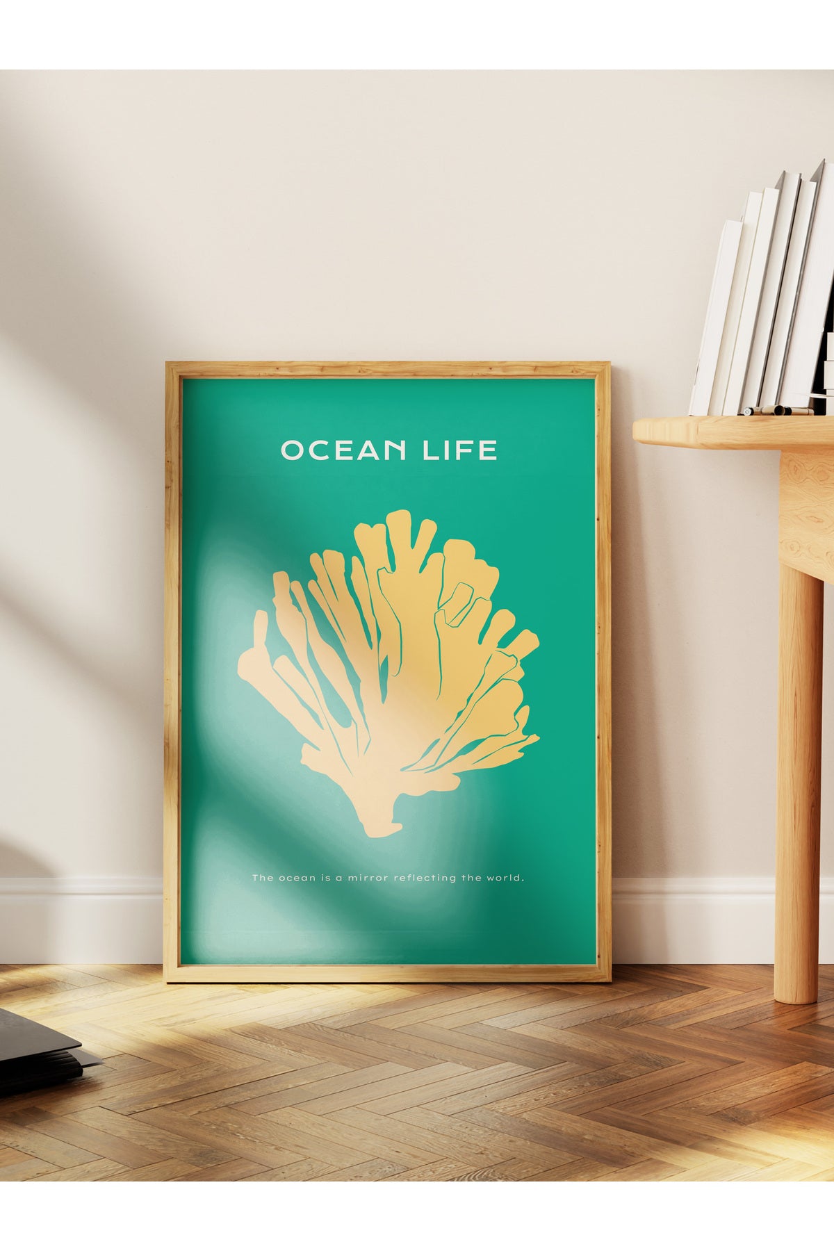 Estetik Duvar Posteri - Estetik Çizim Çerçevesiz Poster - Yatak Odası, Salon, Mutfak Duvar Dekoru