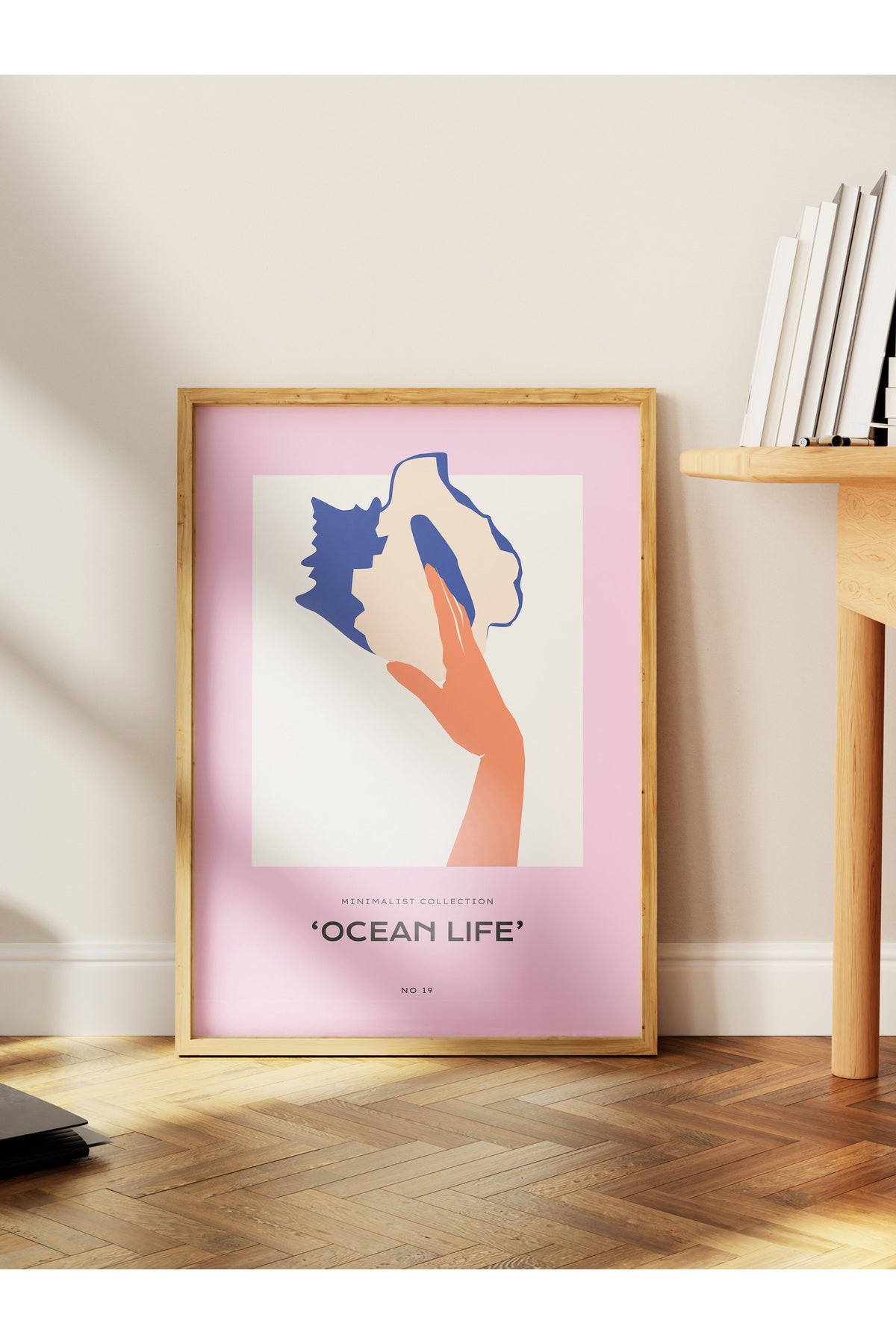 Estetik Duvar Posteri - Estetik Çizim Çerçevesiz Poster - Yatak Odası, Salon, Mutfak Duvar Dekoru