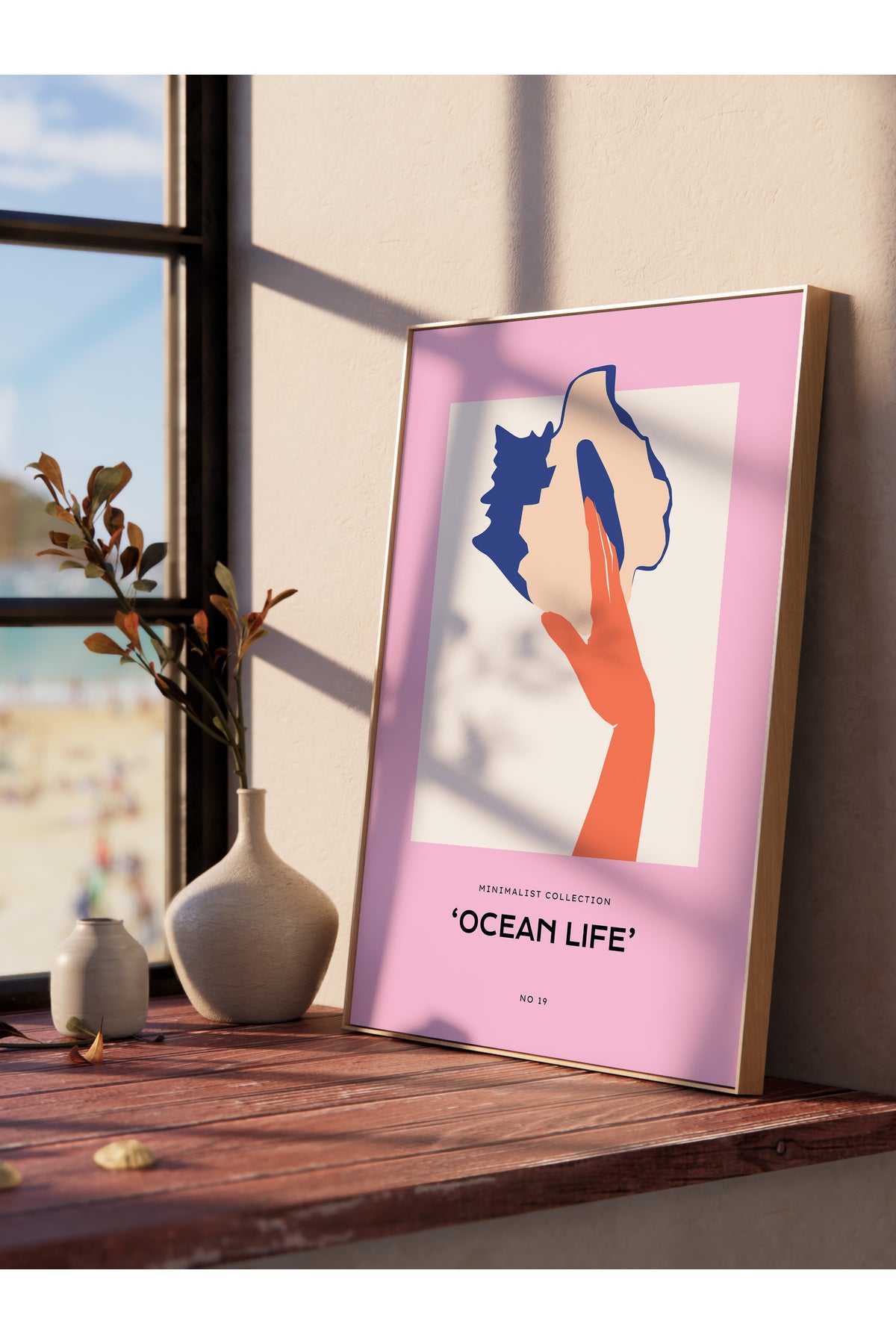 Estetik Duvar Posteri - Estetik Çizim Çerçevesiz Poster - Yatak Odası, Salon, Mutfak Duvar Dekoru