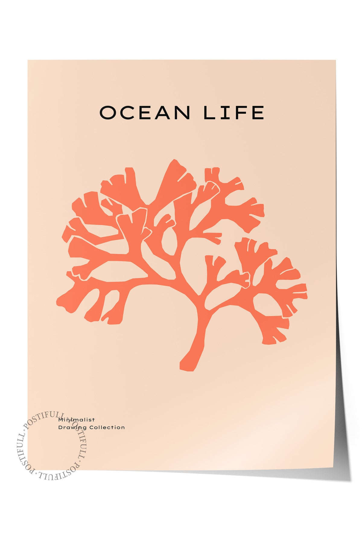 Estetik Duvar Posteri - Estetik Çizim Çerçevesiz Poster - Yatak Odası, Salon, Mutfak Duvar Dekoru