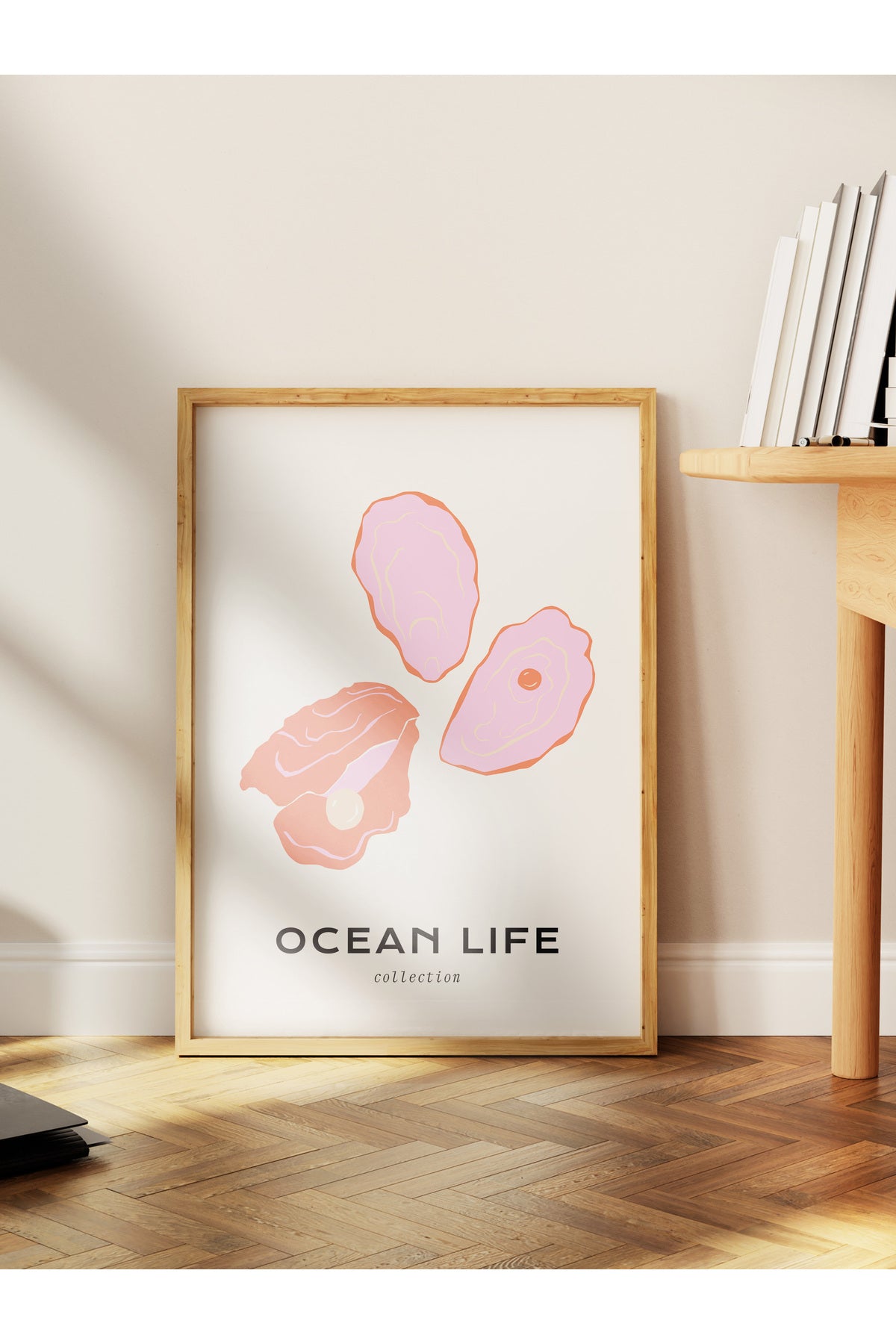 Estetik Duvar Posteri - Estetik Çizim Çerçevesiz Poster - Yatak Odası, Salon, Mutfak Duvar Dekoru