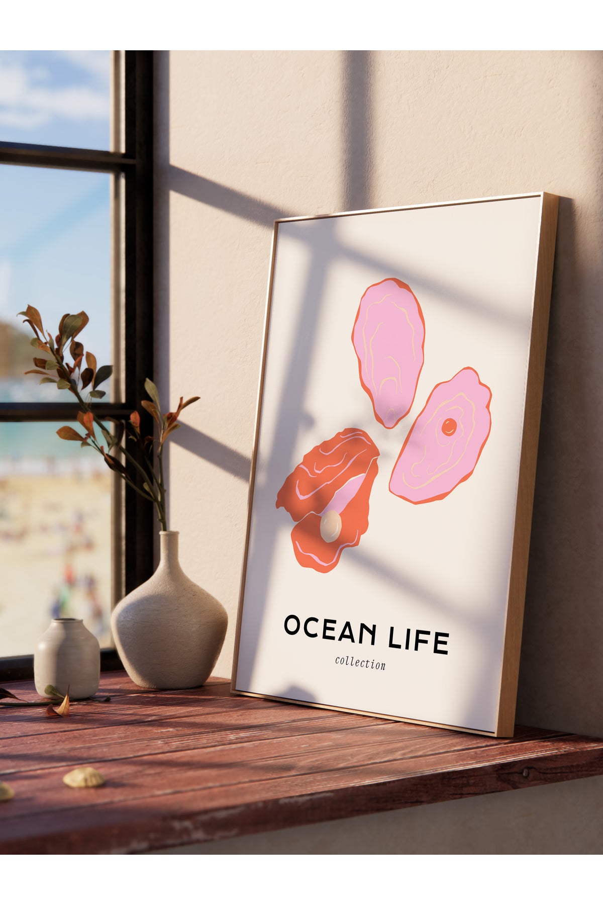 Estetik Duvar Posteri - Estetik Çizim Çerçevesiz Poster - Yatak Odası, Salon, Mutfak Duvar Dekoru