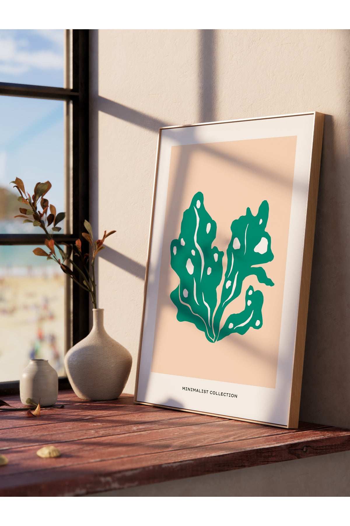 Estetik Duvar Posteri - Estetik Çizim Çerçevesiz Poster - Yatak Odası, Salon, Mutfak Duvar Dekoru