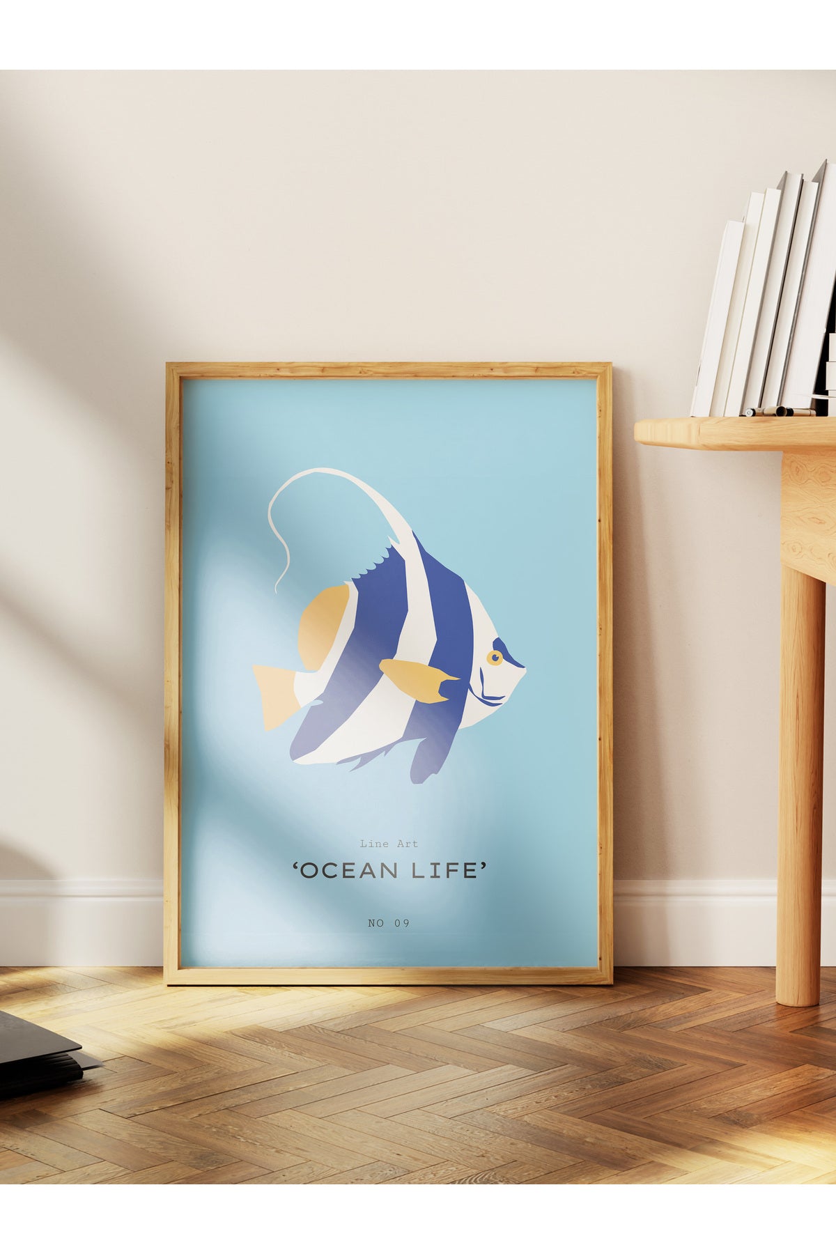 Estetik Duvar Posteri - Estetik Çizim Çerçevesiz Poster - Yatak Odası, Salon, Mutfak Duvar Dekoru