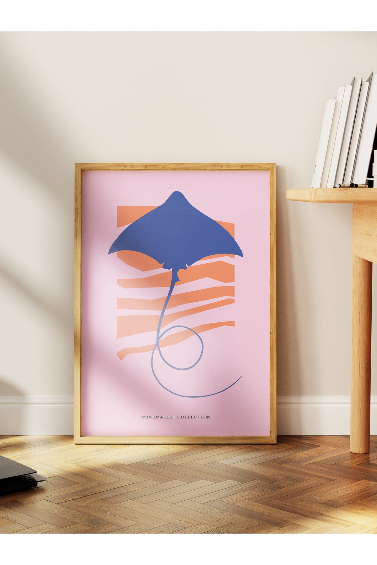 Estetik Duvar Posteri - Estetik Çizim Çerçevesiz Poster - Yatak Odası, Salon, Mutfak Duvar Dekoru