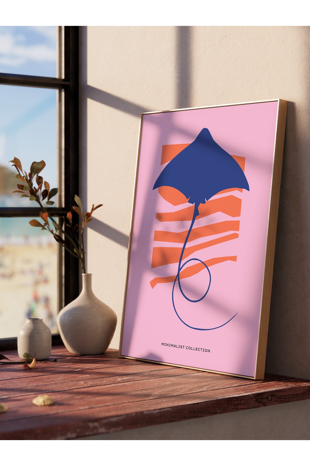 Estetik Duvar Posteri - Estetik Çizim Çerçevesiz Poster - Yatak Odası, Salon, Mutfak Duvar Dekoru