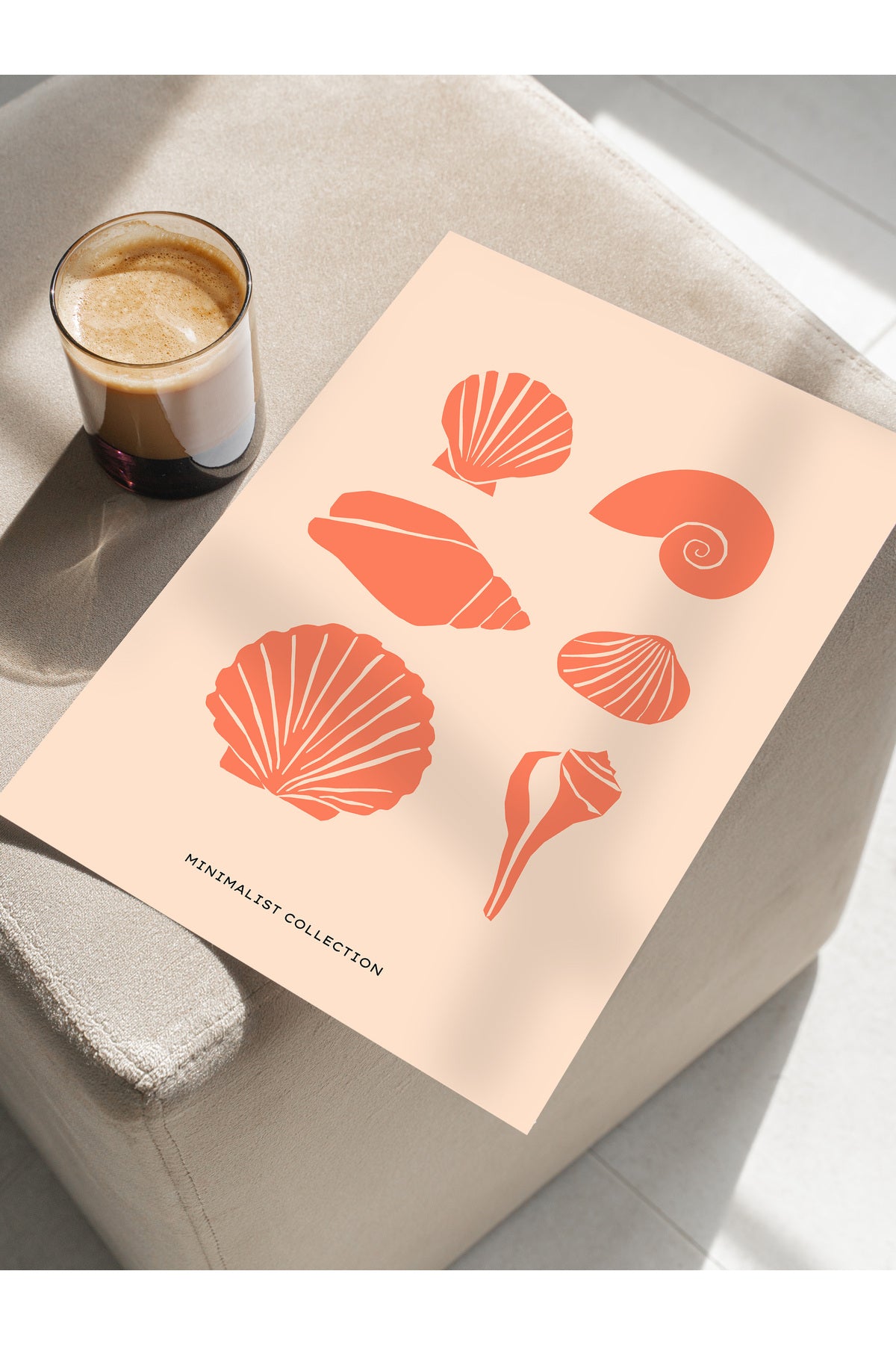 Estetik Duvar Posteri - Estetik Çizim Çerçevesiz Poster - Yatak Odası, Salon, Mutfak Duvar Dekoru