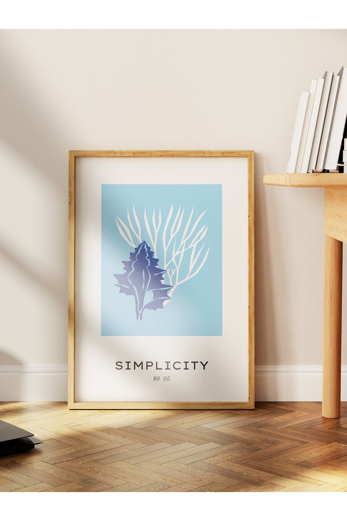 Estetik Duvar Posteri - Estetik Çizim Çerçevesiz Poster - Yatak Odası, Salon, Mutfak Duvar Dekoru