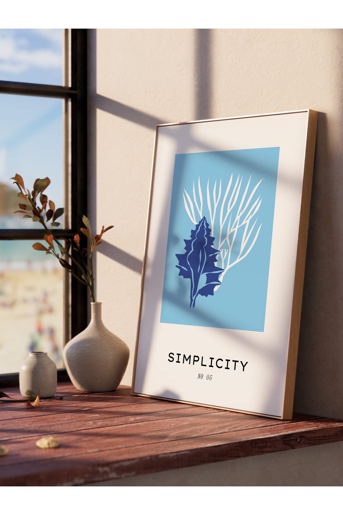 Estetik Duvar Posteri - Estetik Çizim Çerçevesiz Poster - Yatak Odası, Salon, Mutfak Duvar Dekoru