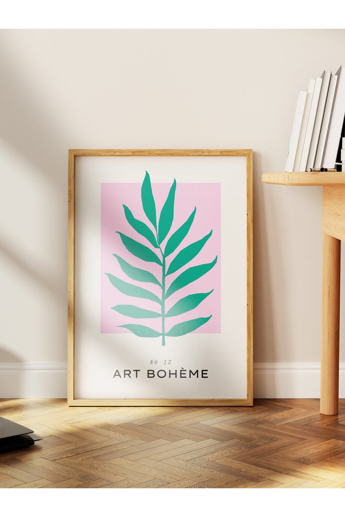 Estetik Duvar Posteri - Estetik Çizim Çerçevesiz Poster - Yatak Odası, Salon, Mutfak Duvar Dekoru