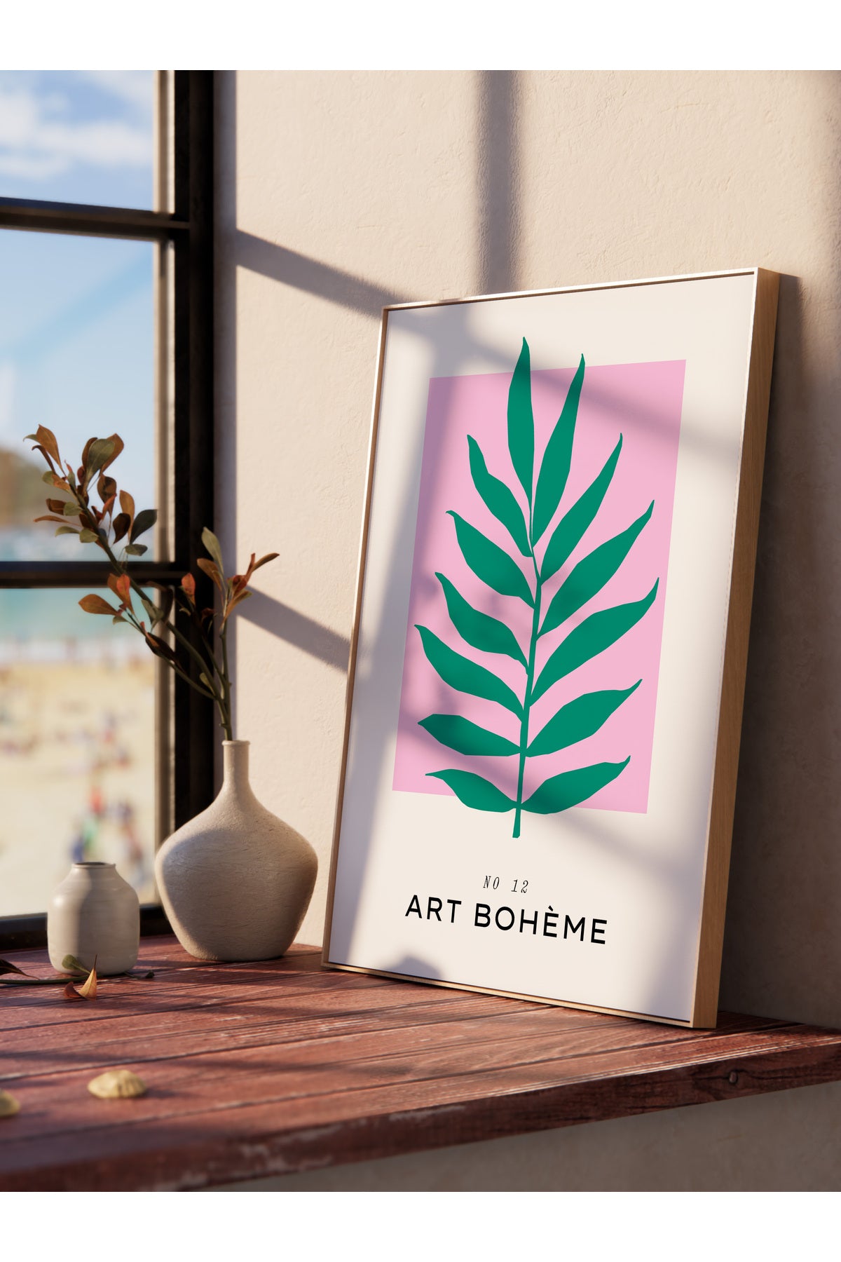 Estetik Duvar Posteri - Estetik Çizim Çerçevesiz Poster - Yatak Odası, Salon, Mutfak Duvar Dekoru