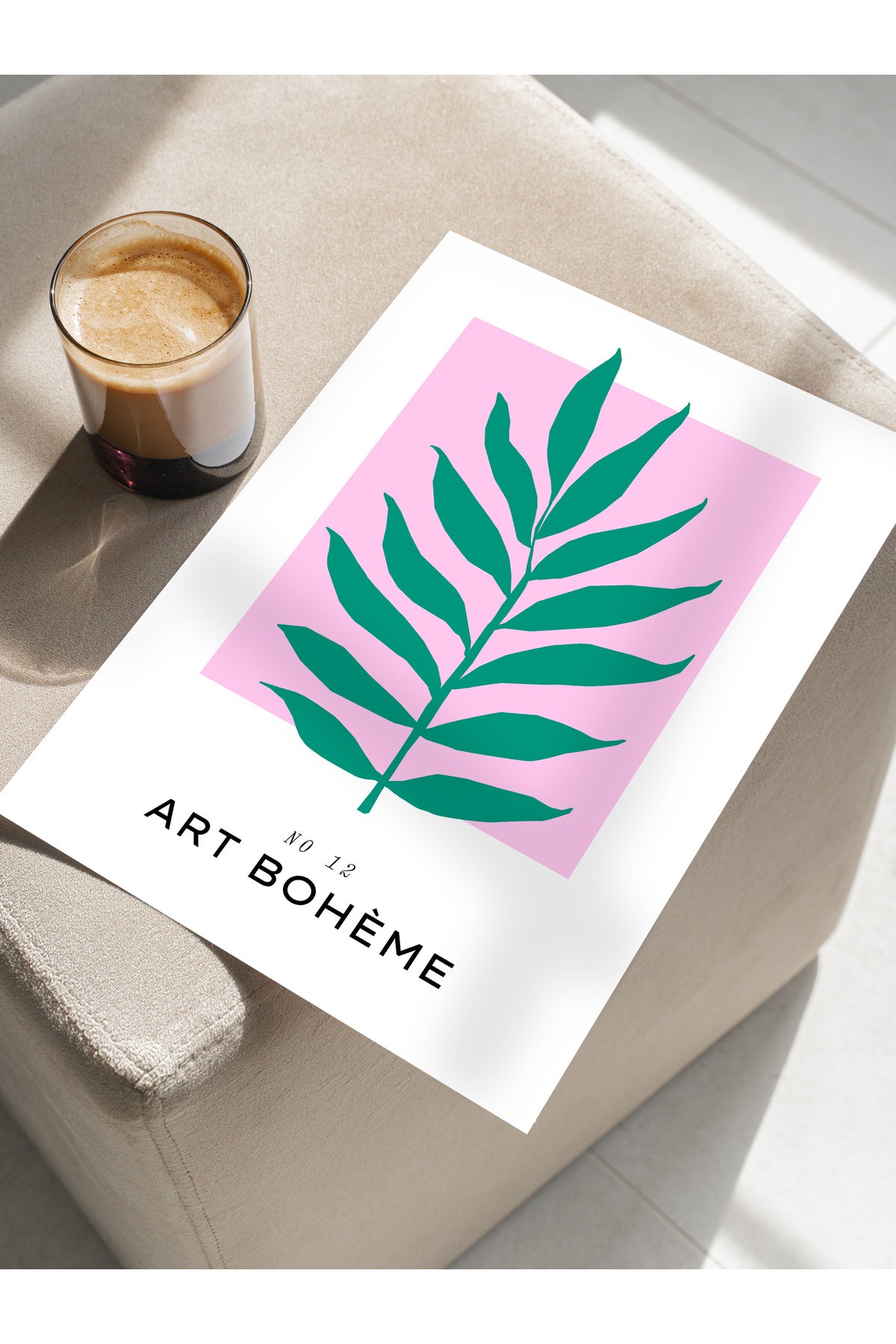 Estetik Duvar Posteri - Estetik Çizim Çerçevesiz Poster - Yatak Odası, Salon, Mutfak Duvar Dekoru