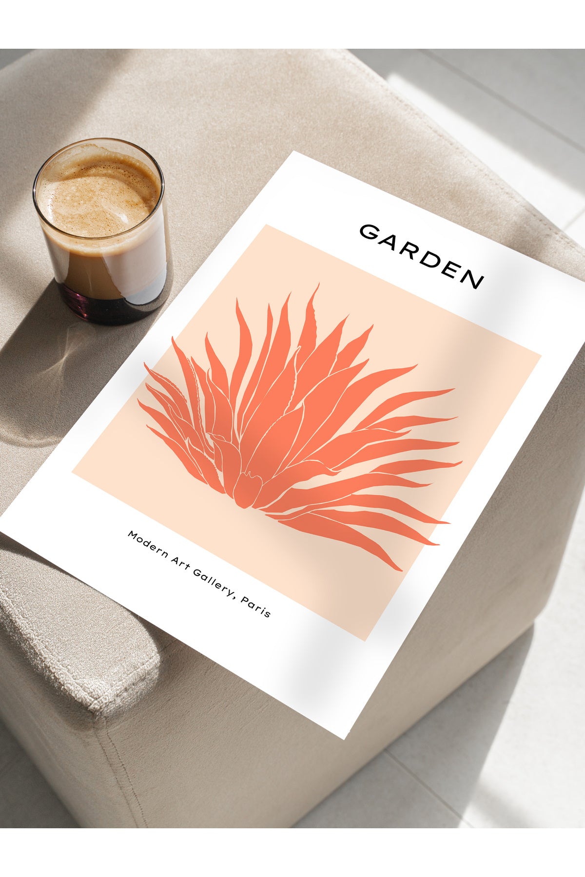 Estetik Duvar Posteri - Estetik Çizim Çerçevesiz Poster - Yatak Odası, Salon, Mutfak Duvar Dekoru