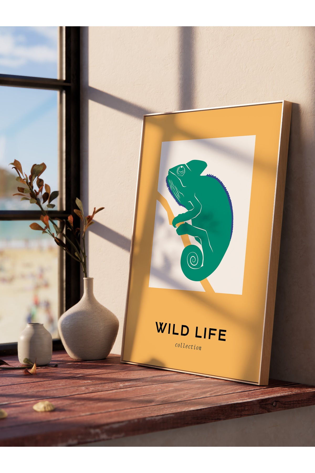 Estetik Duvar Posteri - Estetik Çizim Çerçevesiz Poster - Yatak Odası, Salon, Mutfak Duvar Dekoru