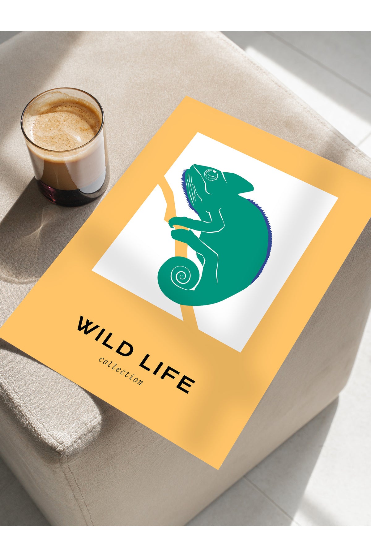 Estetik Duvar Posteri - Estetik Çizim Çerçevesiz Poster - Yatak Odası, Salon, Mutfak Duvar Dekoru