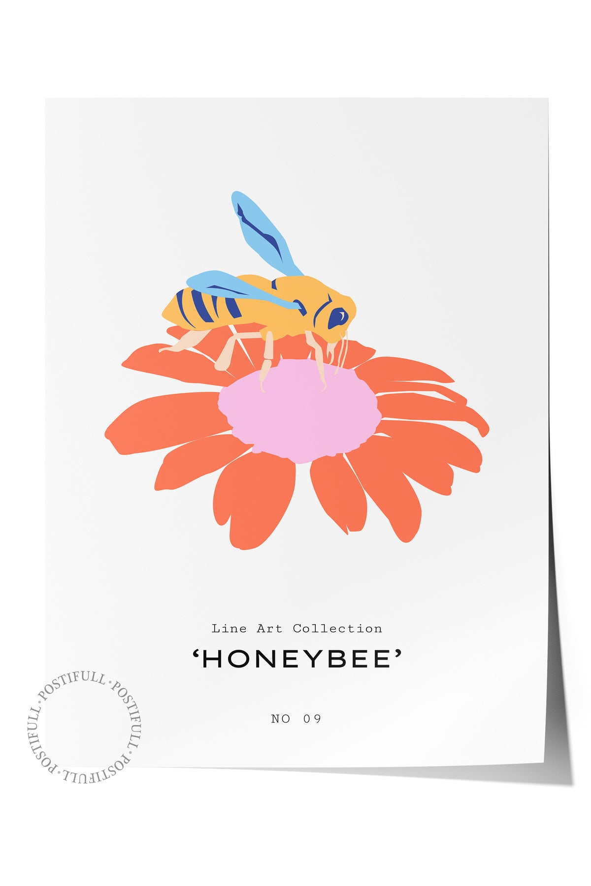 Estetik Duvar Posteri - Estetik Çizim Çerçevesiz Poster - Yatak Odası, Salon, Mutfak Duvar Dekoru