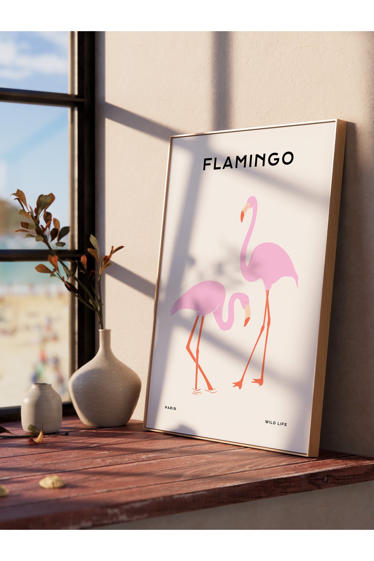 Estetik Duvar Posteri - Estetik Çizim Çerçevesiz Poster - Yatak Odası, Salon, Mutfak Duvar Dekoru