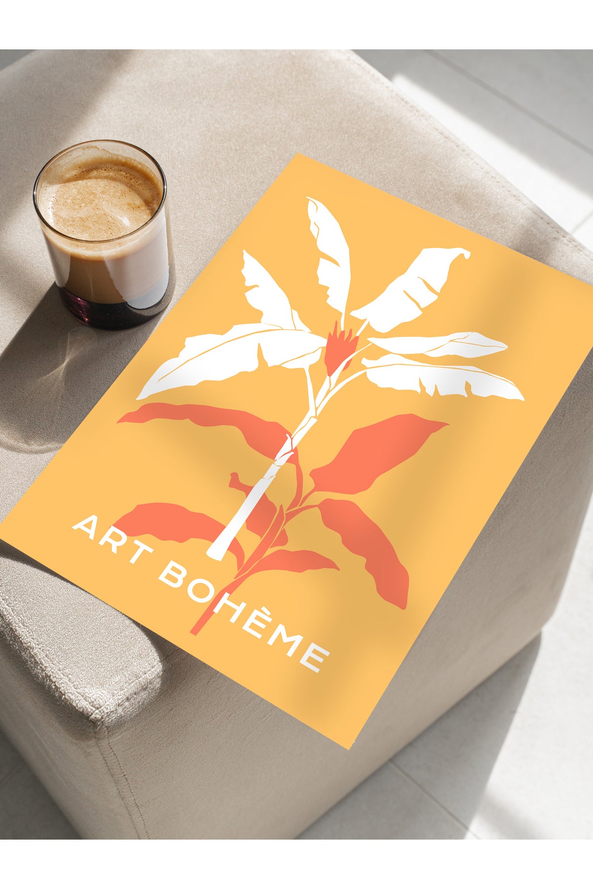 Estetik Duvar Posteri - Estetik Çizim Çerçevesiz Poster - Yatak Odası, Salon, Mutfak Duvar Dekoru