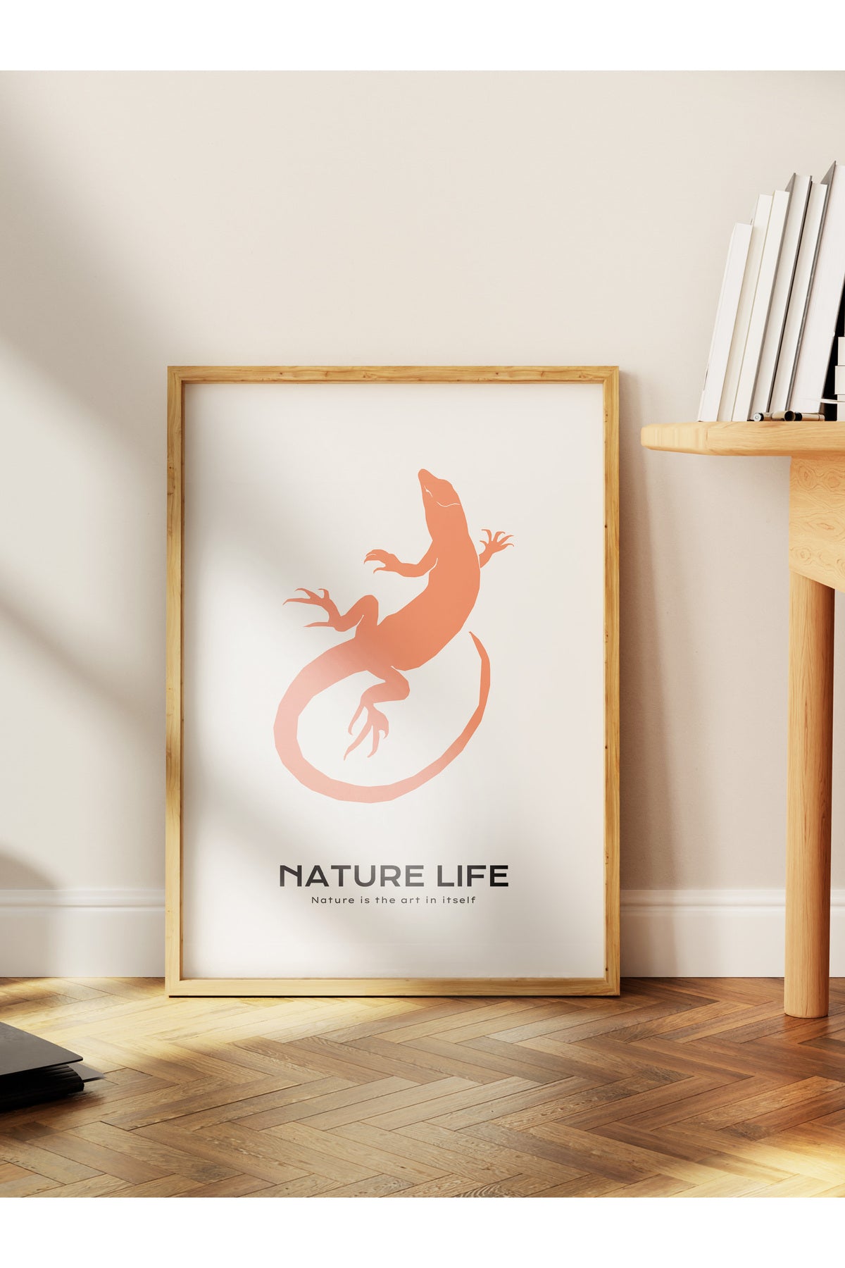 Estetik Duvar Posteri - Estetik Çizim Çerçevesiz Poster - Yatak Odası, Salon, Mutfak Duvar Dekoru