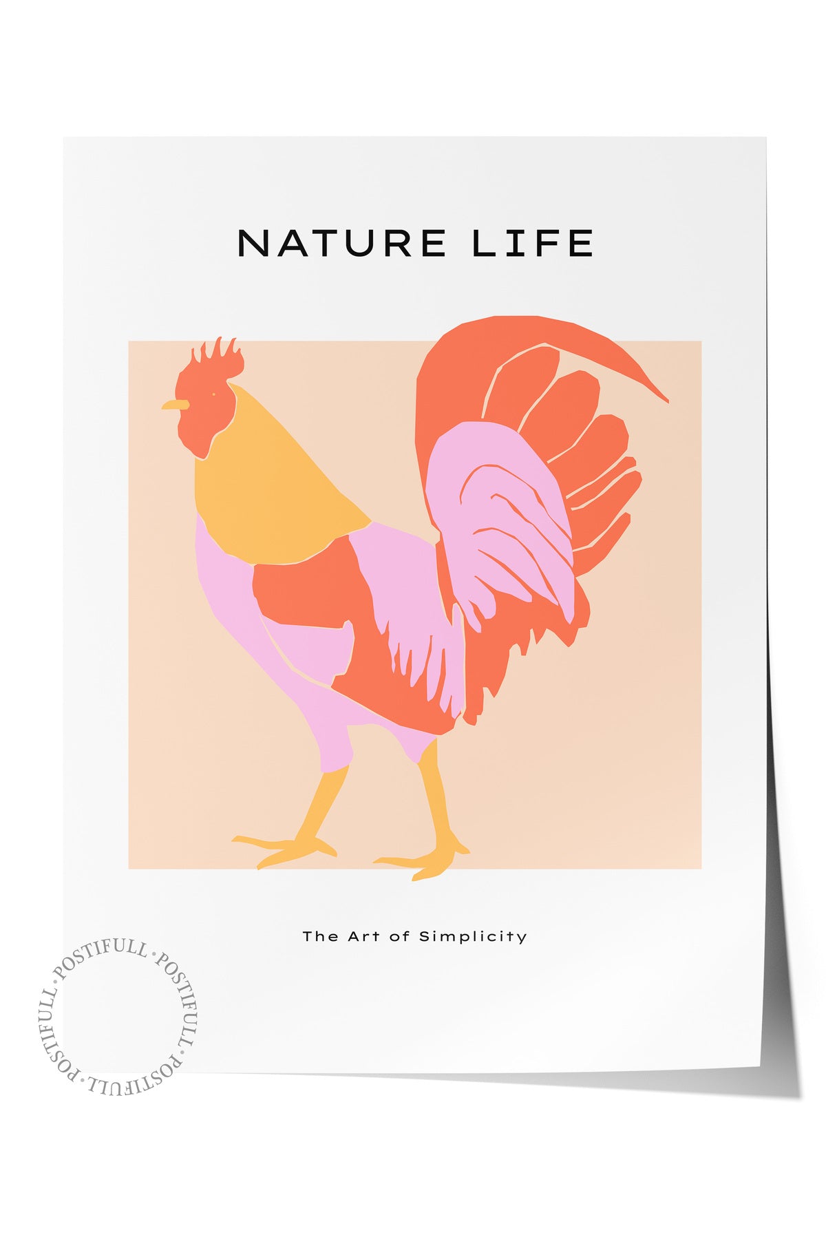 Estetik Duvar Posteri - Estetik Çizim Çerçevesiz Poster - Yatak Odası, Salon, Mutfak Duvar Dekoru