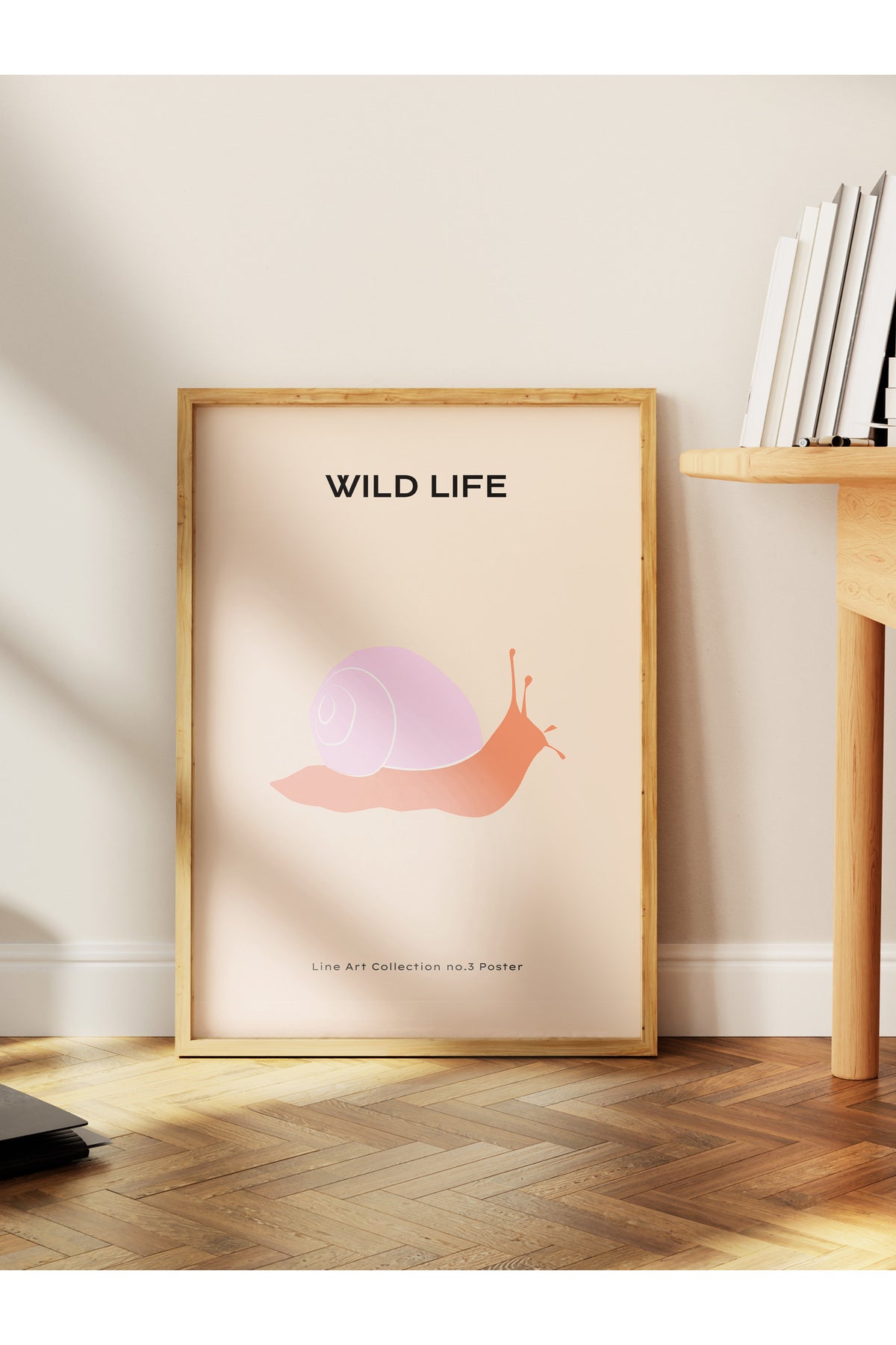 Estetik Duvar Posteri - Estetik Çizim Çerçevesiz Poster - Yatak Odası, Salon, Mutfak Duvar Dekoru