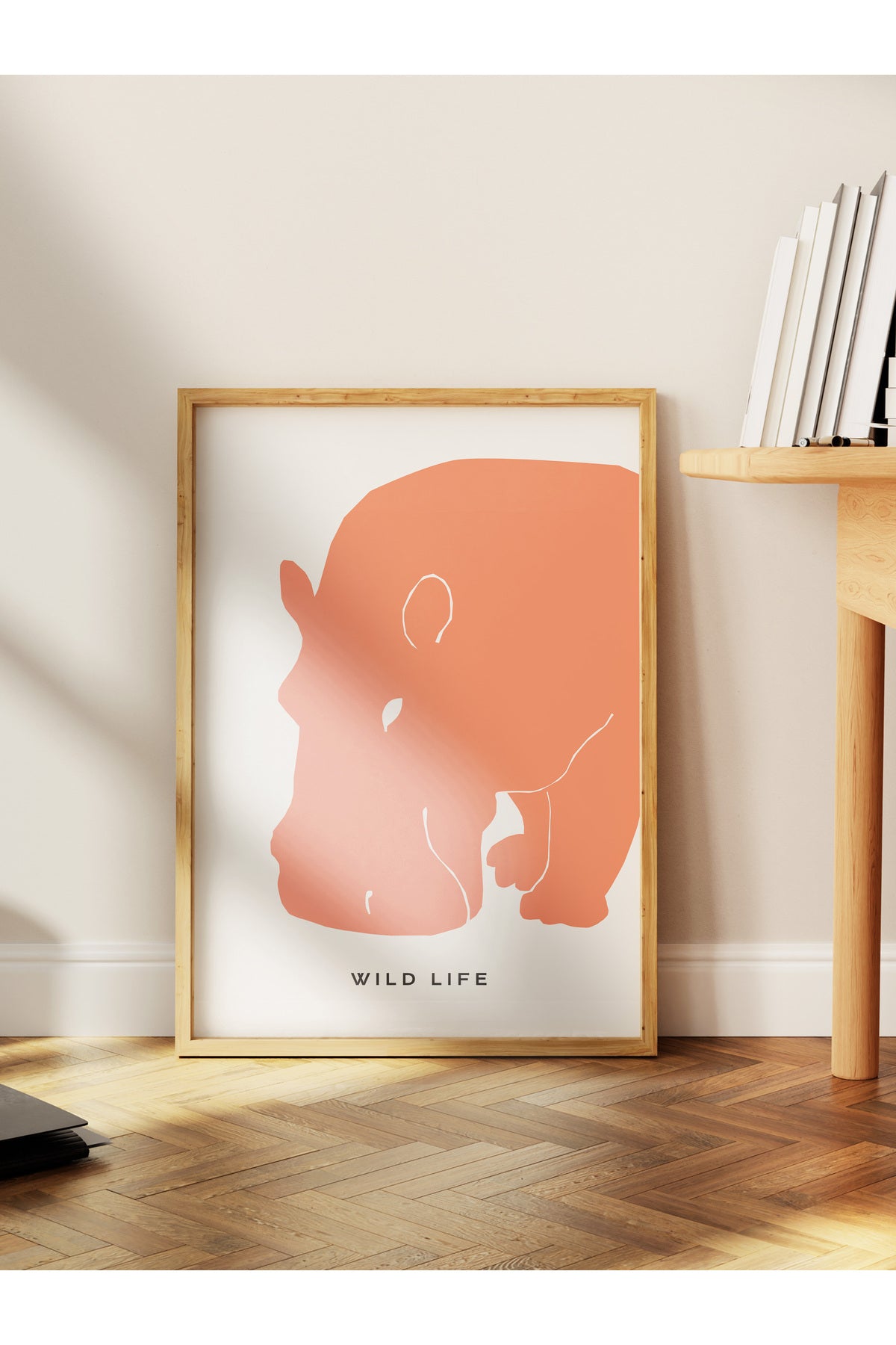 Estetik Duvar Posteri - Estetik Çizim Çerçevesiz Poster - Yatak Odası, Salon, Mutfak Duvar Dekoru