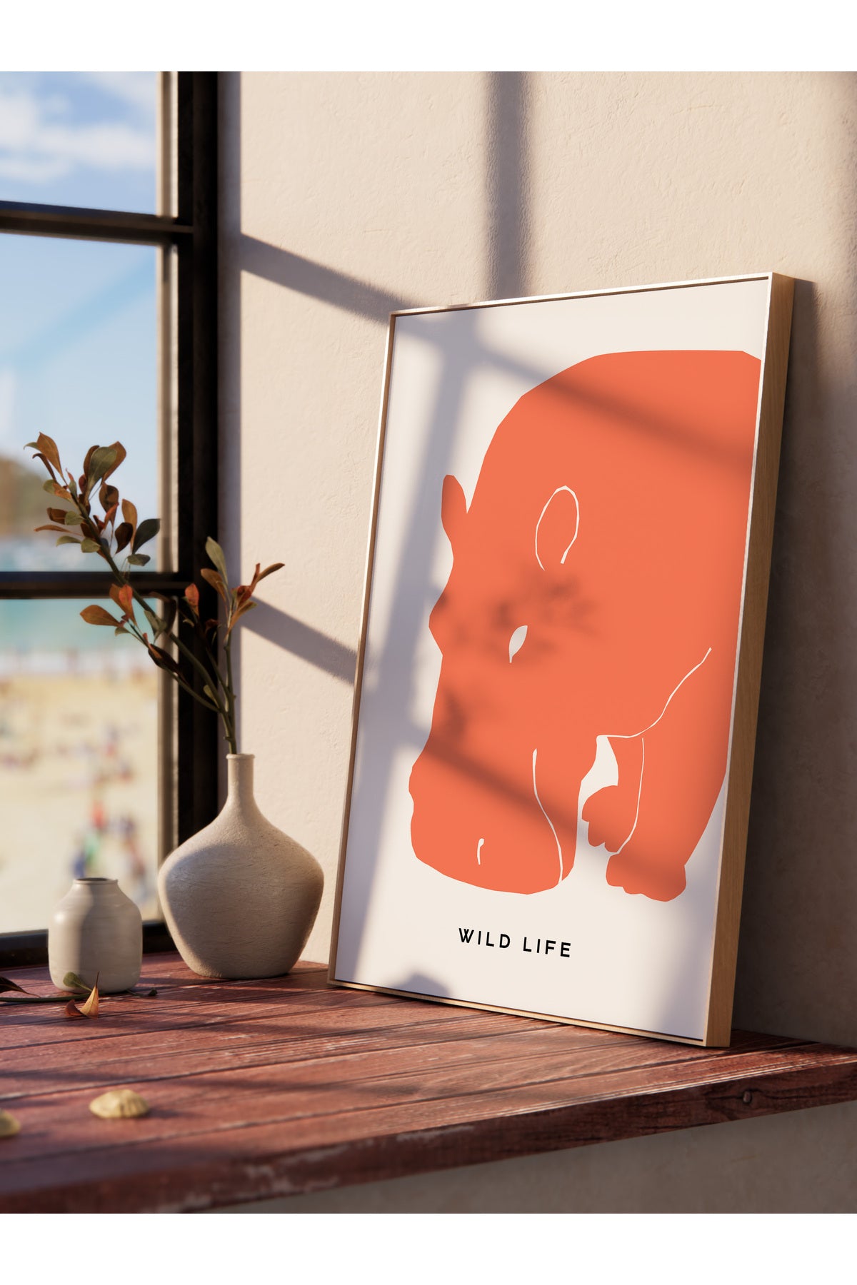 Estetik Duvar Posteri - Estetik Çizim Çerçevesiz Poster - Yatak Odası, Salon, Mutfak Duvar Dekoru