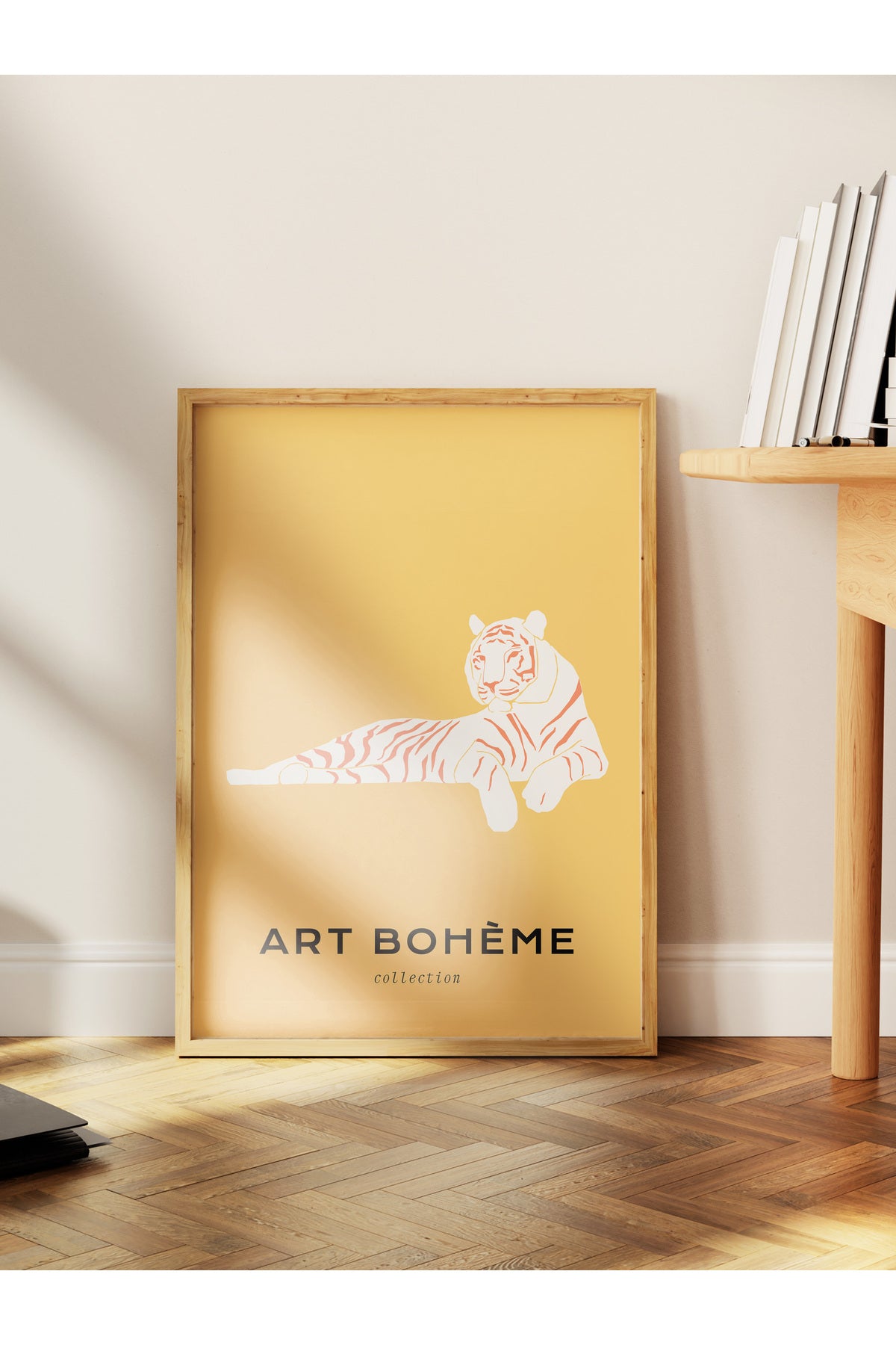 Estetik Duvar Posteri - Estetik Çizim Çerçevesiz Poster - Yatak Odası, Salon, Mutfak Duvar Dekoru