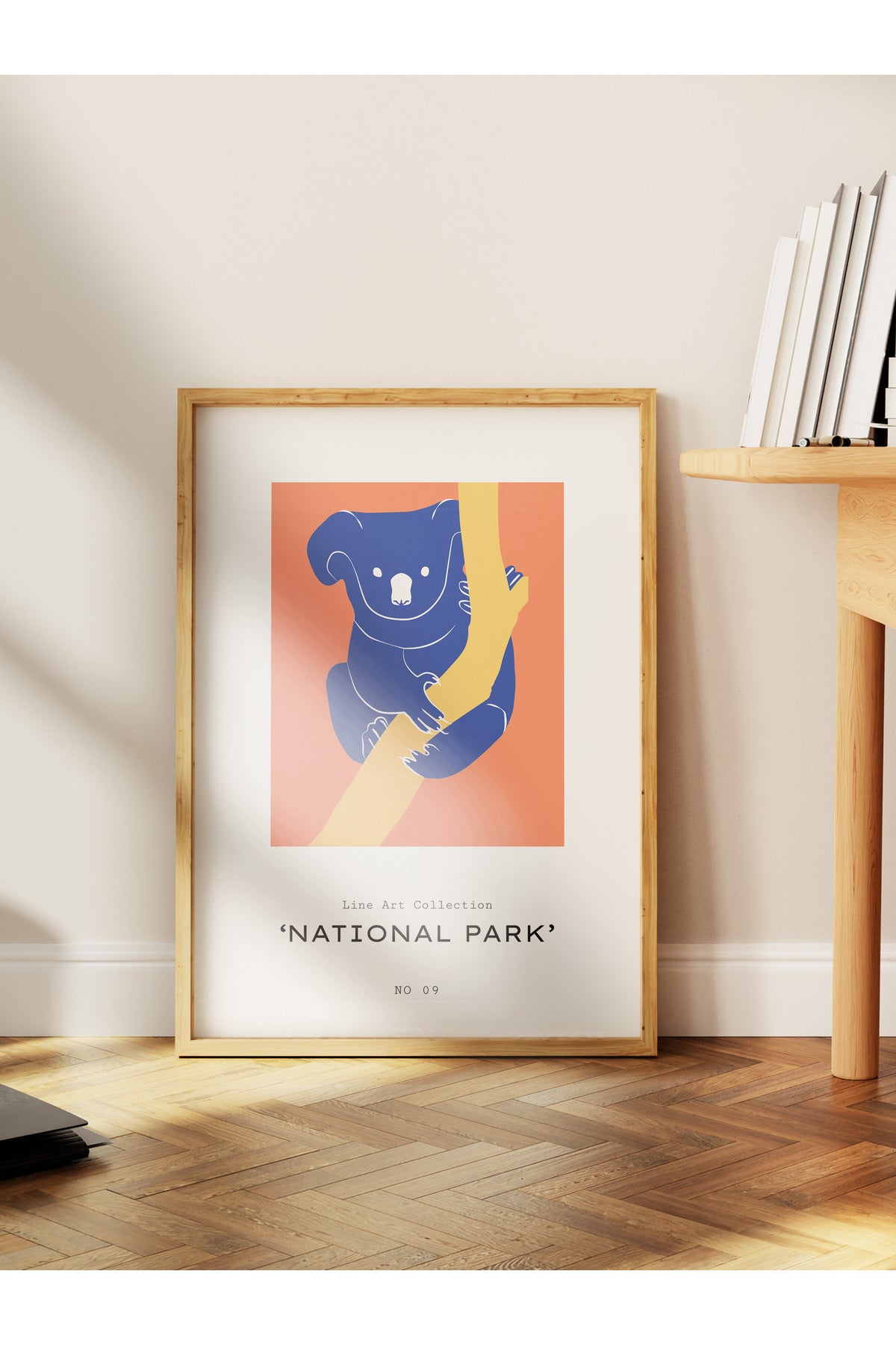 Estetik Duvar Posteri - Estetik Çizim Çerçevesiz Poster - Yatak Odası, Salon, Mutfak Duvar Dekoru