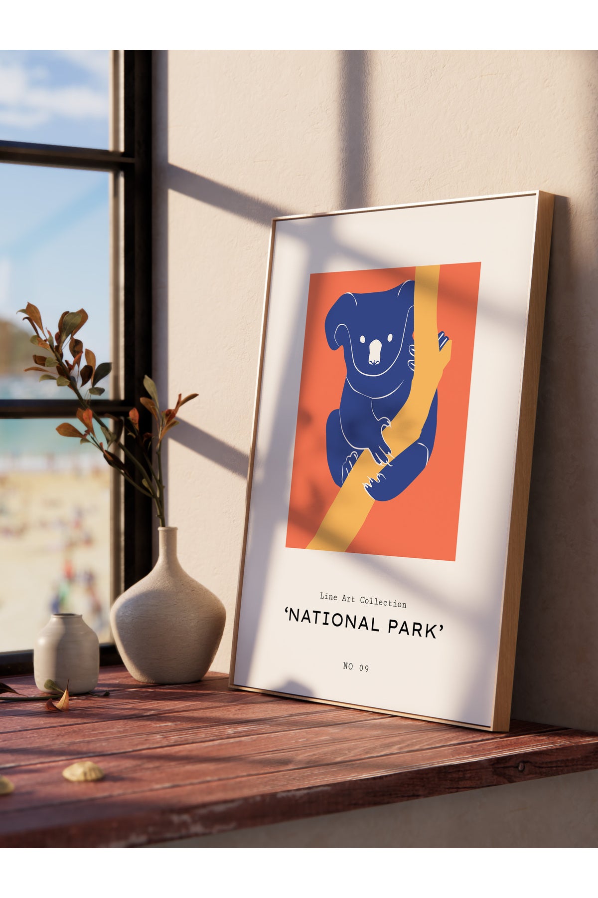 Estetik Duvar Posteri - Estetik Çizim Çerçevesiz Poster - Yatak Odası, Salon, Mutfak Duvar Dekoru