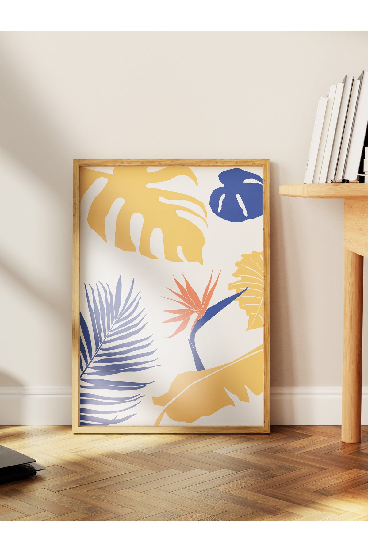 Estetik Duvar Posteri - Estetik Çizim Çerçevesiz Poster - Yatak Odası, Salon, Mutfak Duvar Dekoru