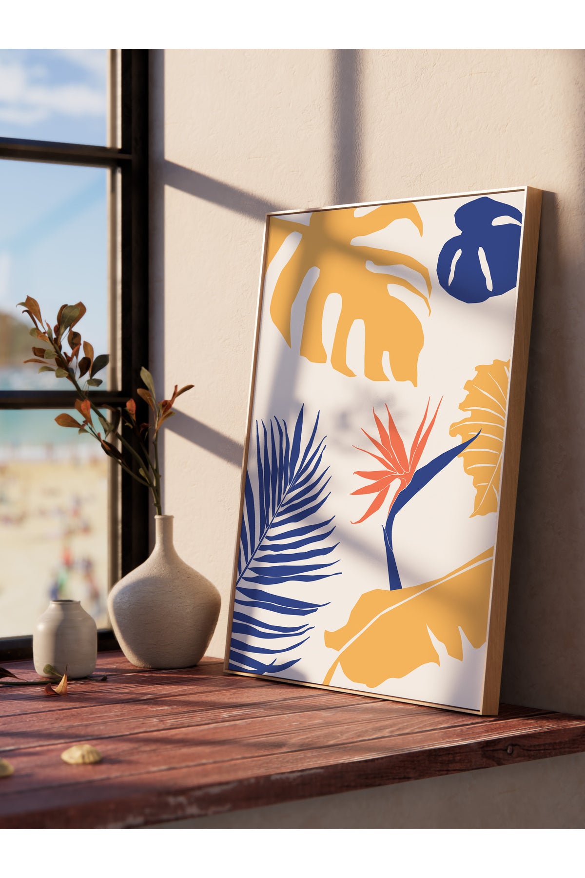 Estetik Duvar Posteri - Estetik Çizim Çerçevesiz Poster - Yatak Odası, Salon, Mutfak Duvar Dekoru