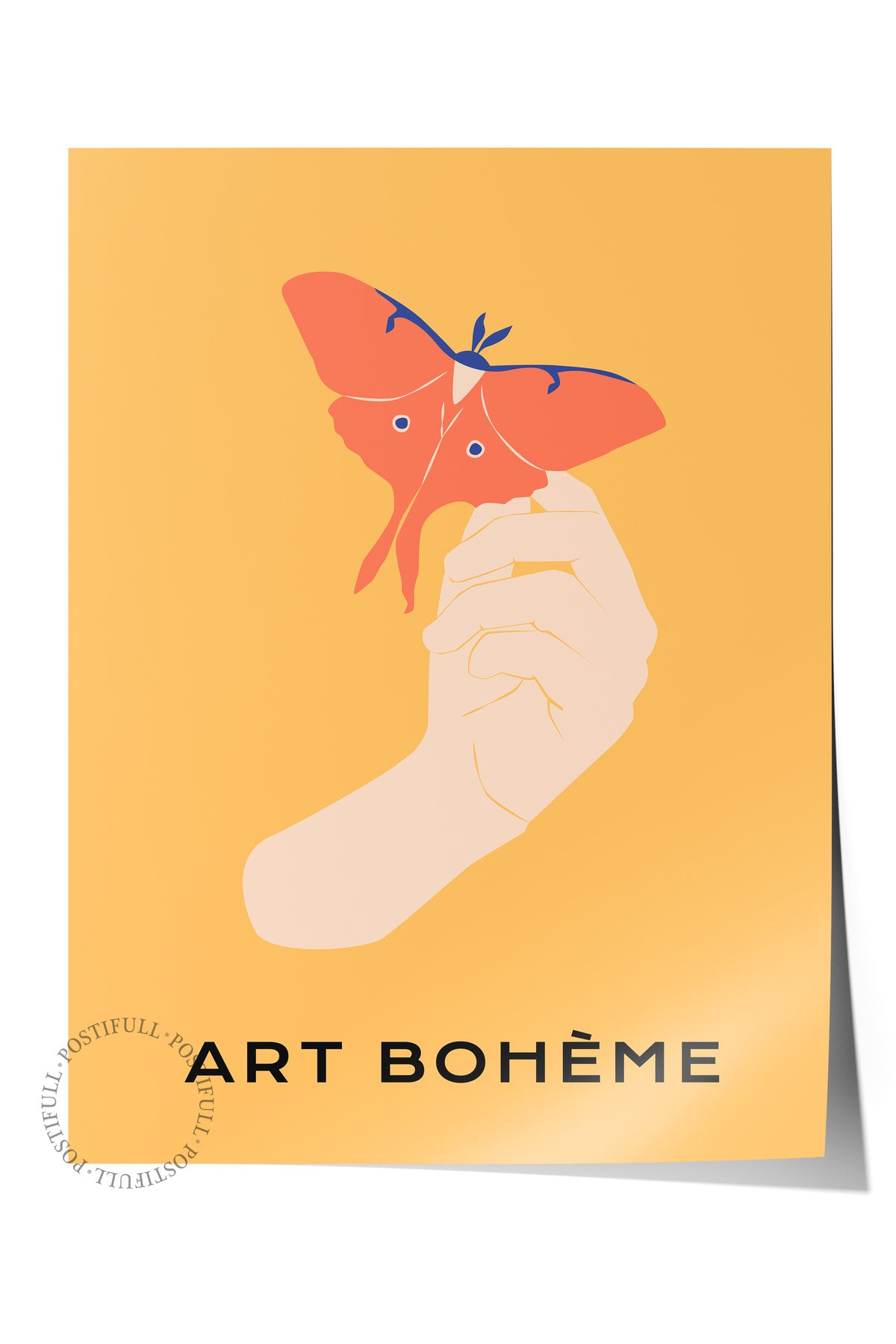 Estetik Duvar Posteri - Estetik Çizim Çerçevesiz Poster - Yatak Odası, Salon, Mutfak Duvar Dekoru