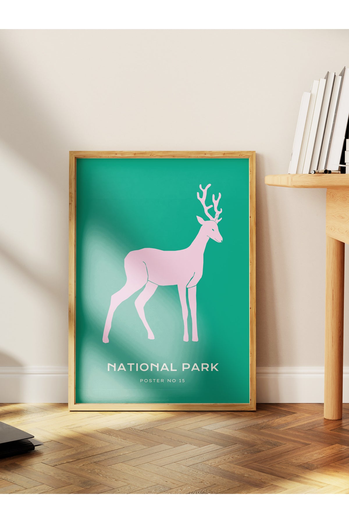 Estetik Duvar Posteri - Estetik Çizim Çerçevesiz Poster - Yatak Odası, Salon, Mutfak Duvar Dekoru