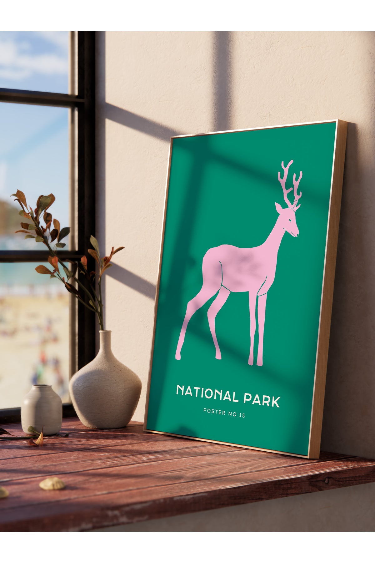 Estetik Duvar Posteri - Estetik Çizim Çerçevesiz Poster - Yatak Odası, Salon, Mutfak Duvar Dekoru