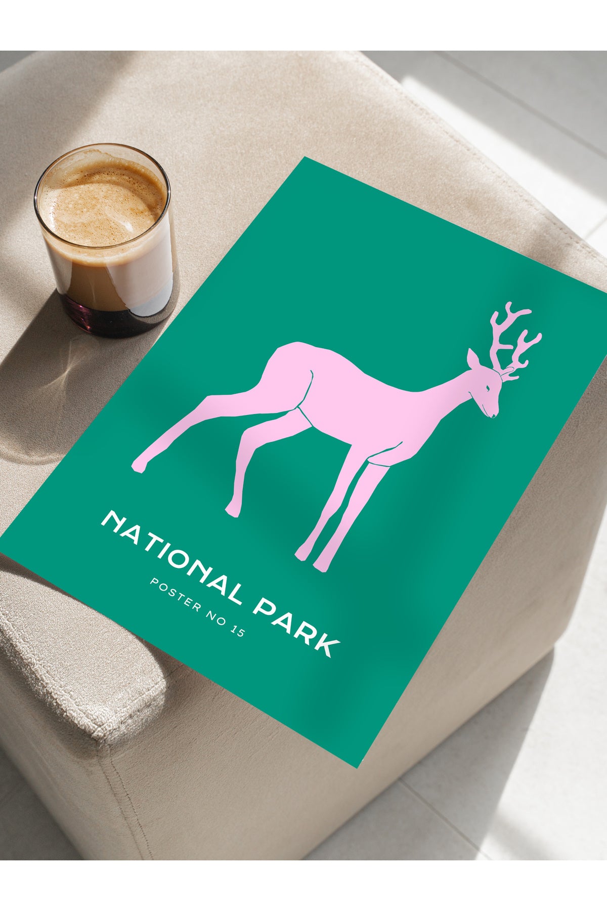 Estetik Duvar Posteri - Estetik Çizim Çerçevesiz Poster - Yatak Odası, Salon, Mutfak Duvar Dekoru