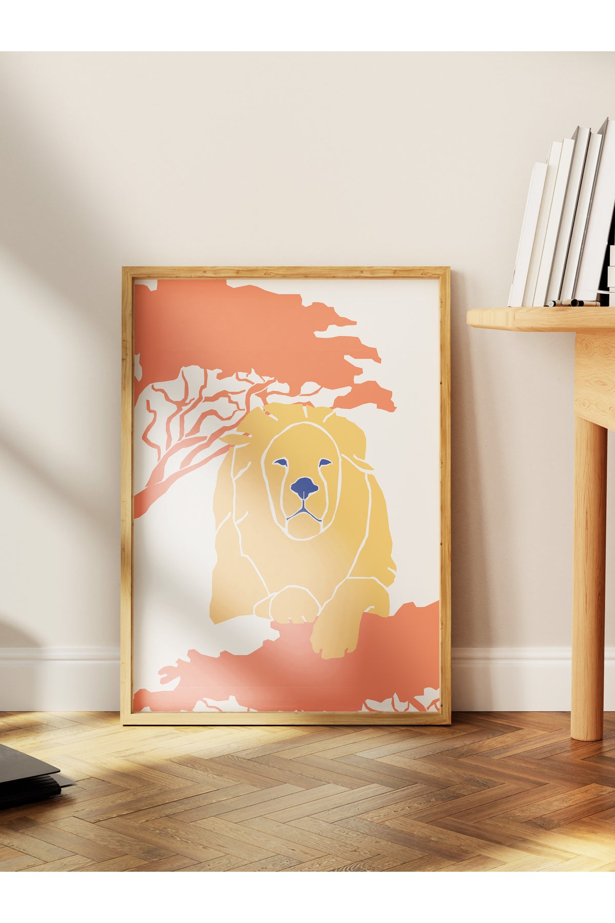 Estetik Duvar Posteri - Estetik Çizim Çerçevesiz Poster - Yatak Odası, Salon, Mutfak Duvar Dekoru