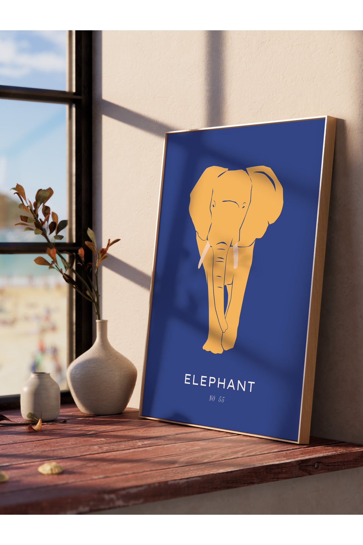 Estetik Duvar Posteri - Estetik Çizim Çerçevesiz Poster - Yatak Odası, Salon, Mutfak Duvar Dekoru