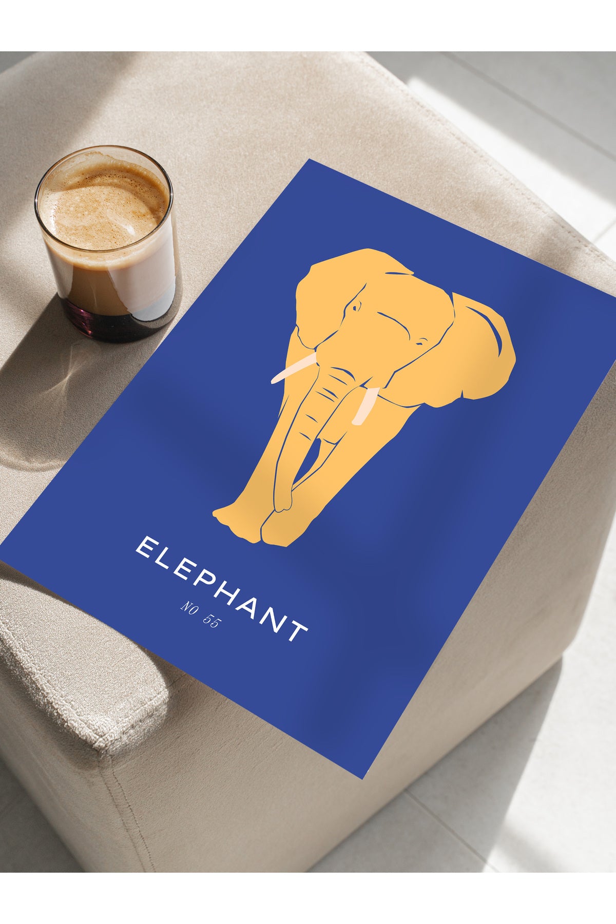 Estetik Duvar Posteri - Estetik Çizim Çerçevesiz Poster - Yatak Odası, Salon, Mutfak Duvar Dekoru