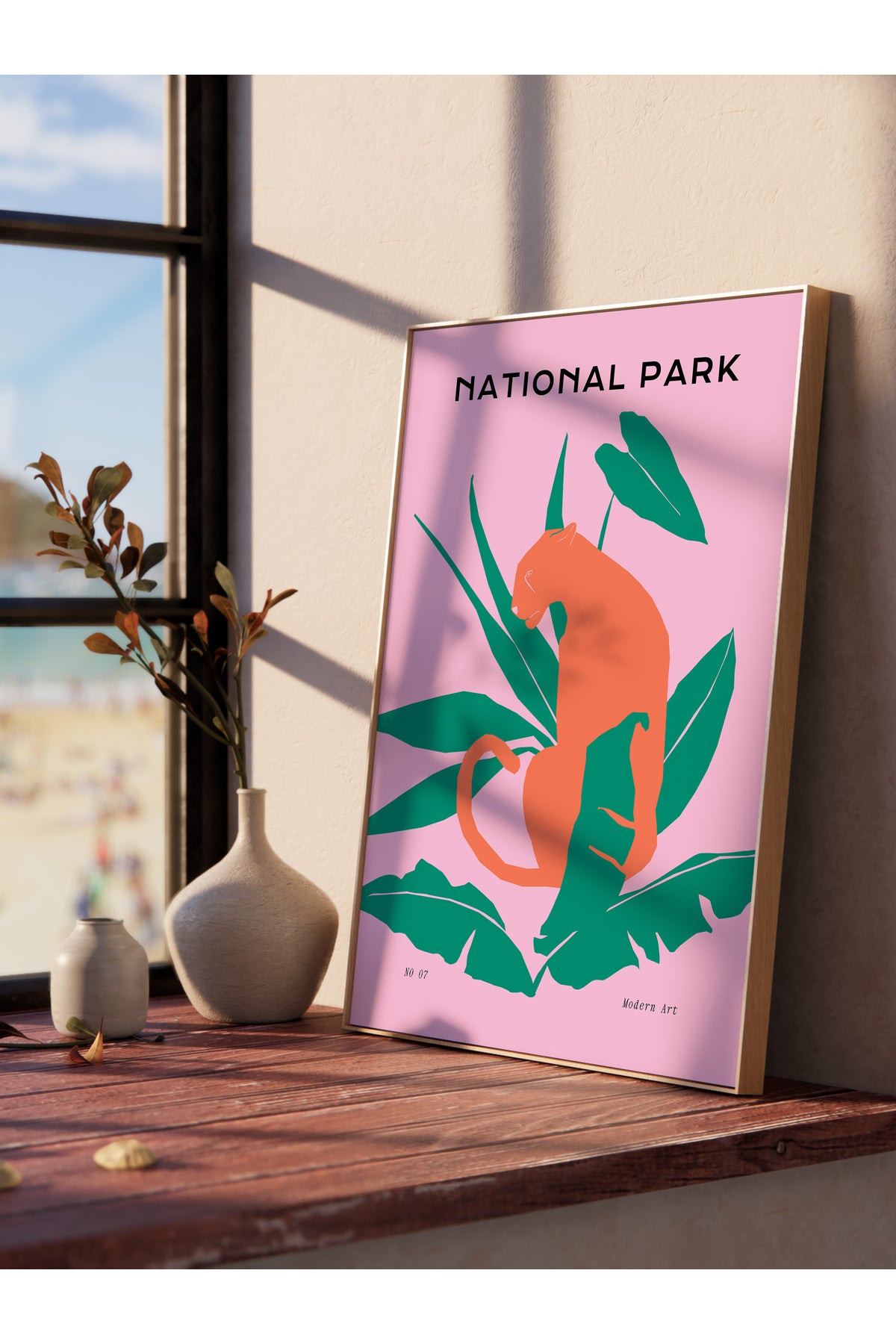 Estetik Duvar Posteri - Estetik Çizim Çerçevesiz Poster - Yatak Odası, Salon, Mutfak Duvar Dekoru