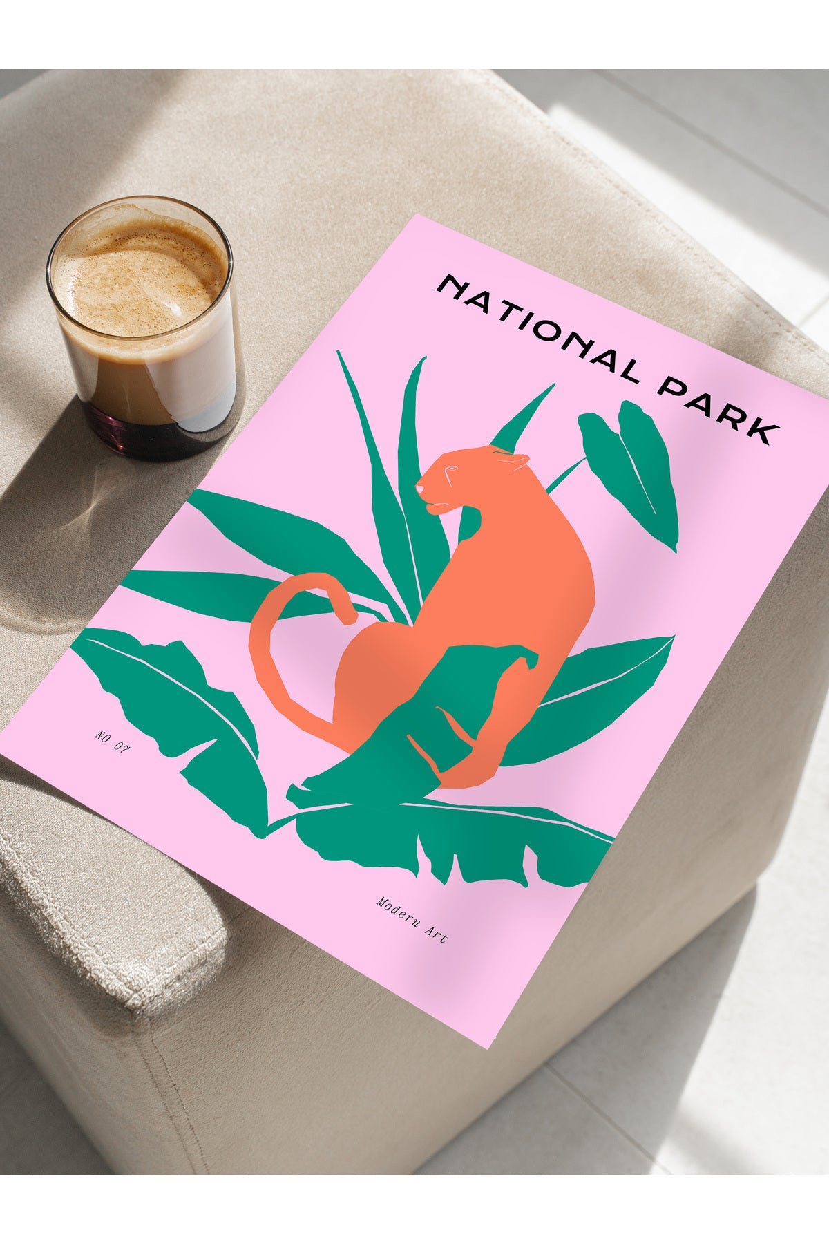 Estetik Duvar Posteri - Estetik Çizim Çerçevesiz Poster - Yatak Odası, Salon, Mutfak Duvar Dekoru