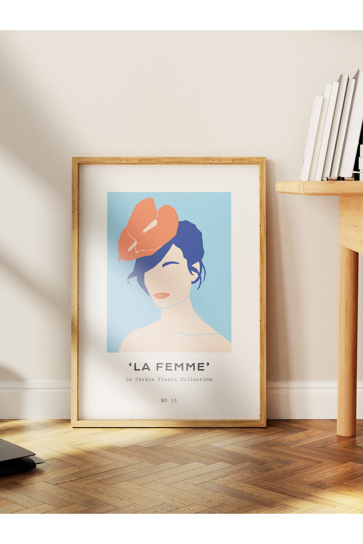 Estetik Duvar Posteri - Estetik Çizim Çerçevesiz Poster - Yatak Odası, Salon, Mutfak Duvar Dekoru