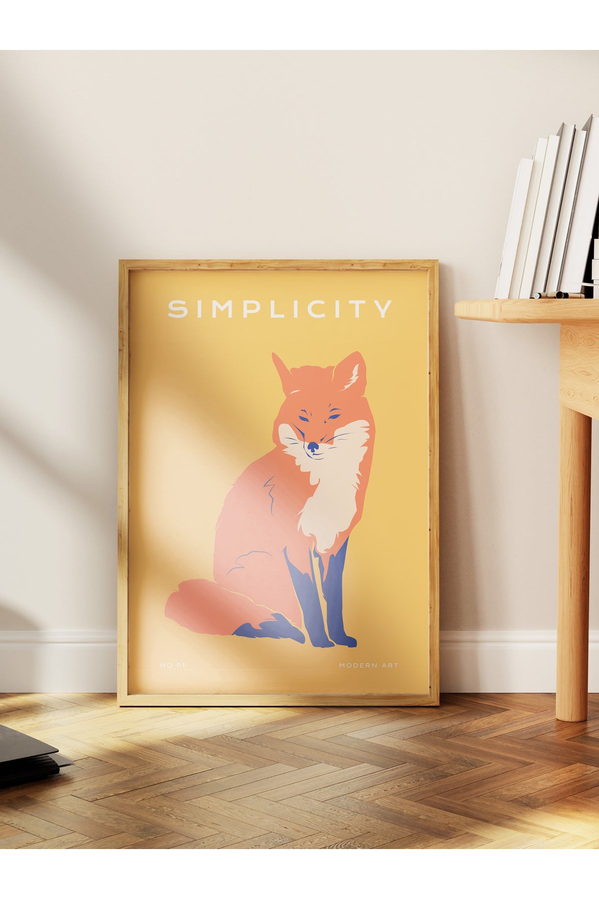 Estetik Duvar Posteri - Estetik Çizim Çerçevesiz Poster - Yatak Odası, Salon, Mutfak Duvar Dekoru