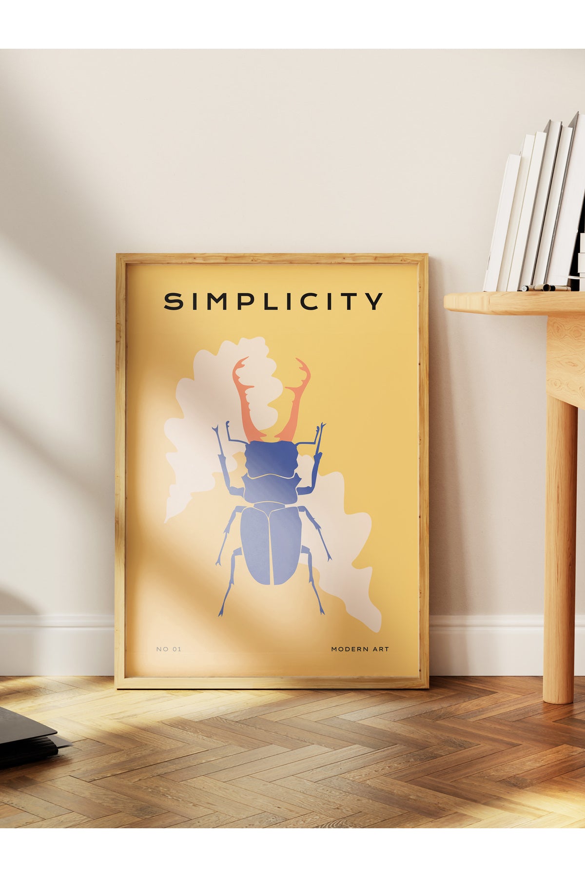 Estetik Duvar Posteri - Estetik Çizim Çerçevesiz Poster - Yatak Odası, Salon, Mutfak Duvar Dekoru