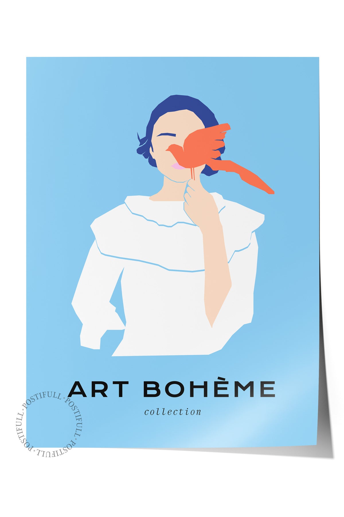 Estetik Duvar Posteri - Estetik Çizim Çerçevesiz Poster - Yatak Odası, Salon, Mutfak Duvar Dekoru