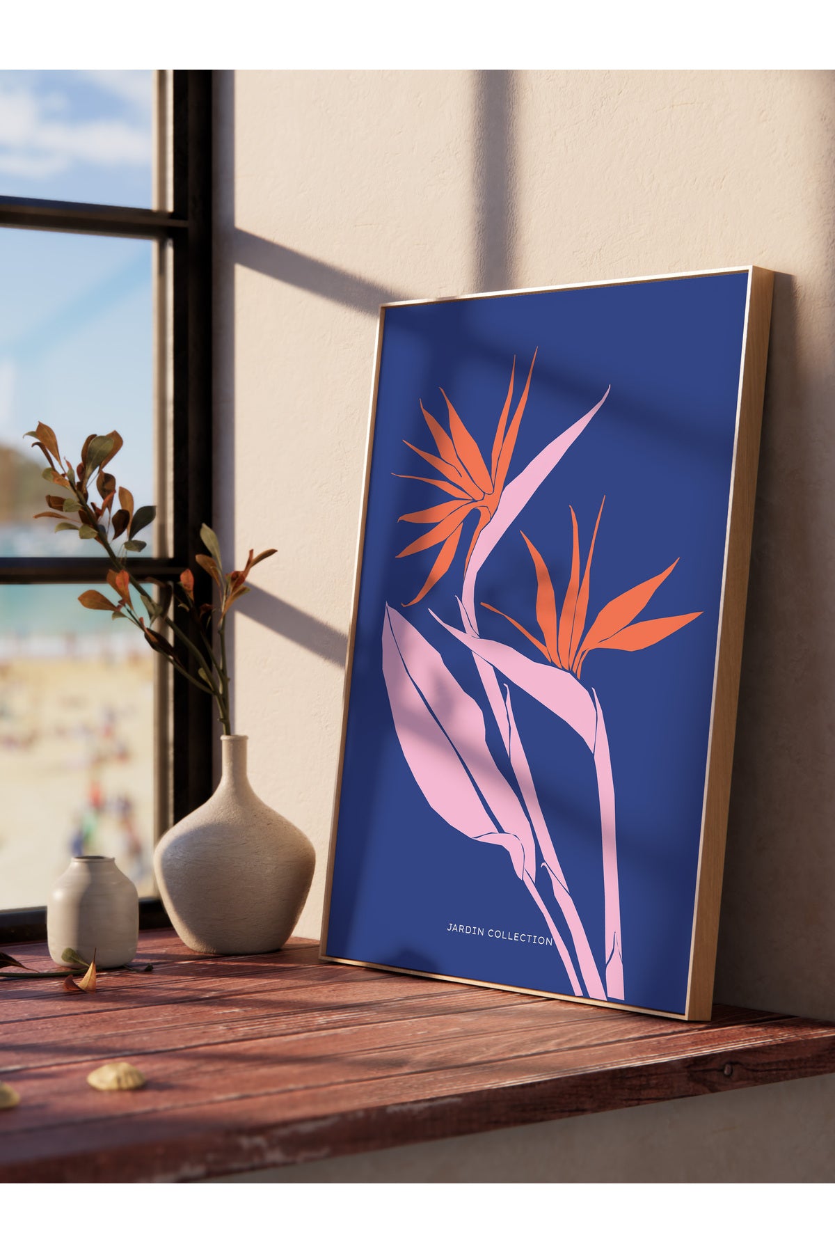 Estetik Duvar Posteri - Estetik Çizim Çerçevesiz Poster - Yatak Odası, Salon, Mutfak Duvar Dekoru